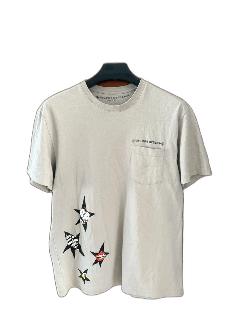 Chrome Hearts Chrome Hearts gray short sleeve tee Size US L / EU 52-54 / 3 - 1 Thumbnail