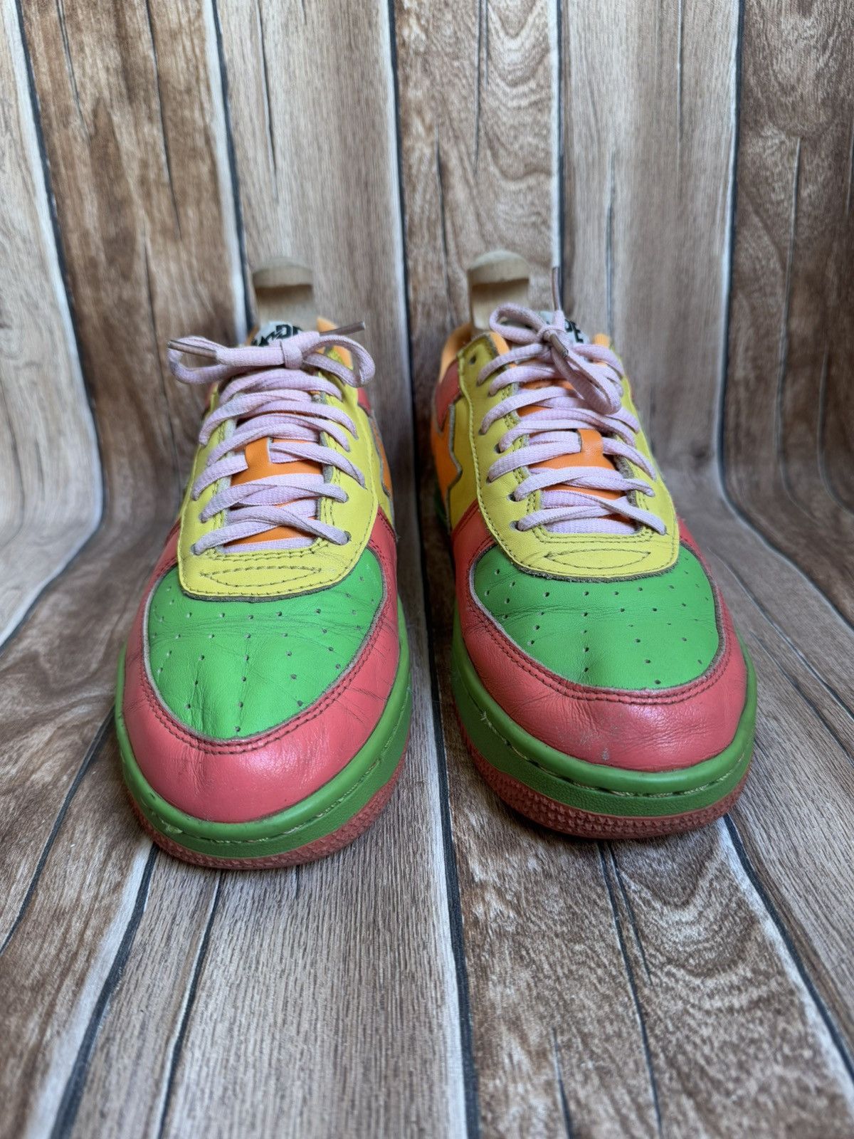 Bape × Nigo 2009 woodland camo bapesta Size US 9 / EU 42 - 3 Thumbnail