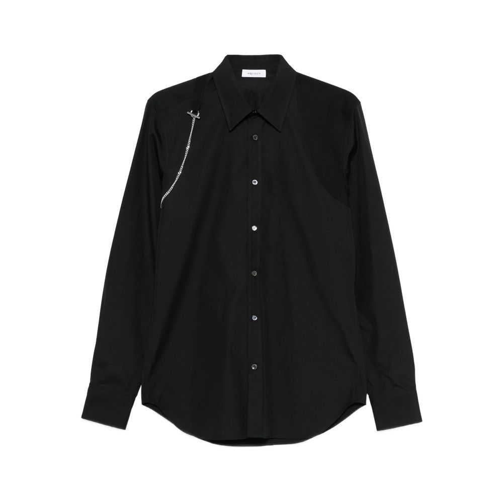 Alexander McQueen Alexander Mcqueen BLACK Shirts Size US M / EU 48-50 / 2 - 1 Thumbnail