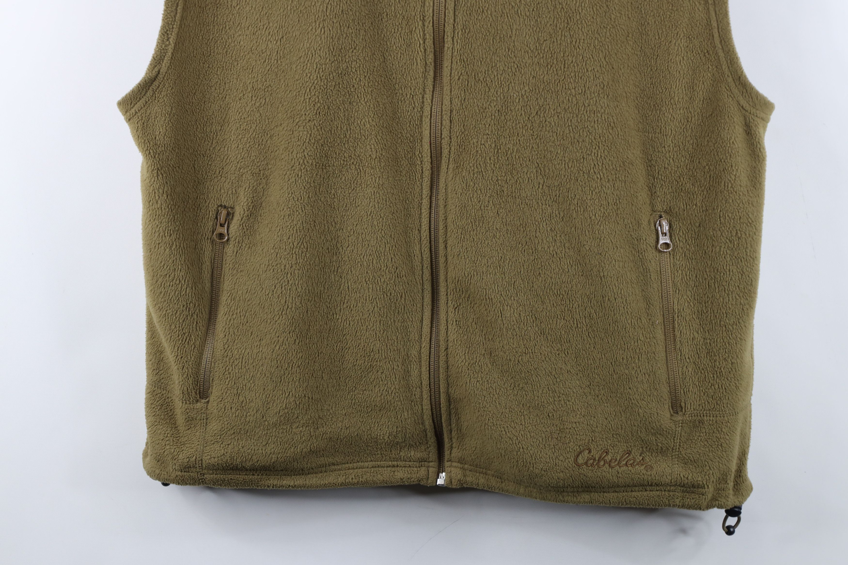 Cabelas Vintage 90s Y2K Cabelas Spell Full Zip Fleece Vest Jacket Size US L / EU 52-54 / 3 - 3 Thumbnail