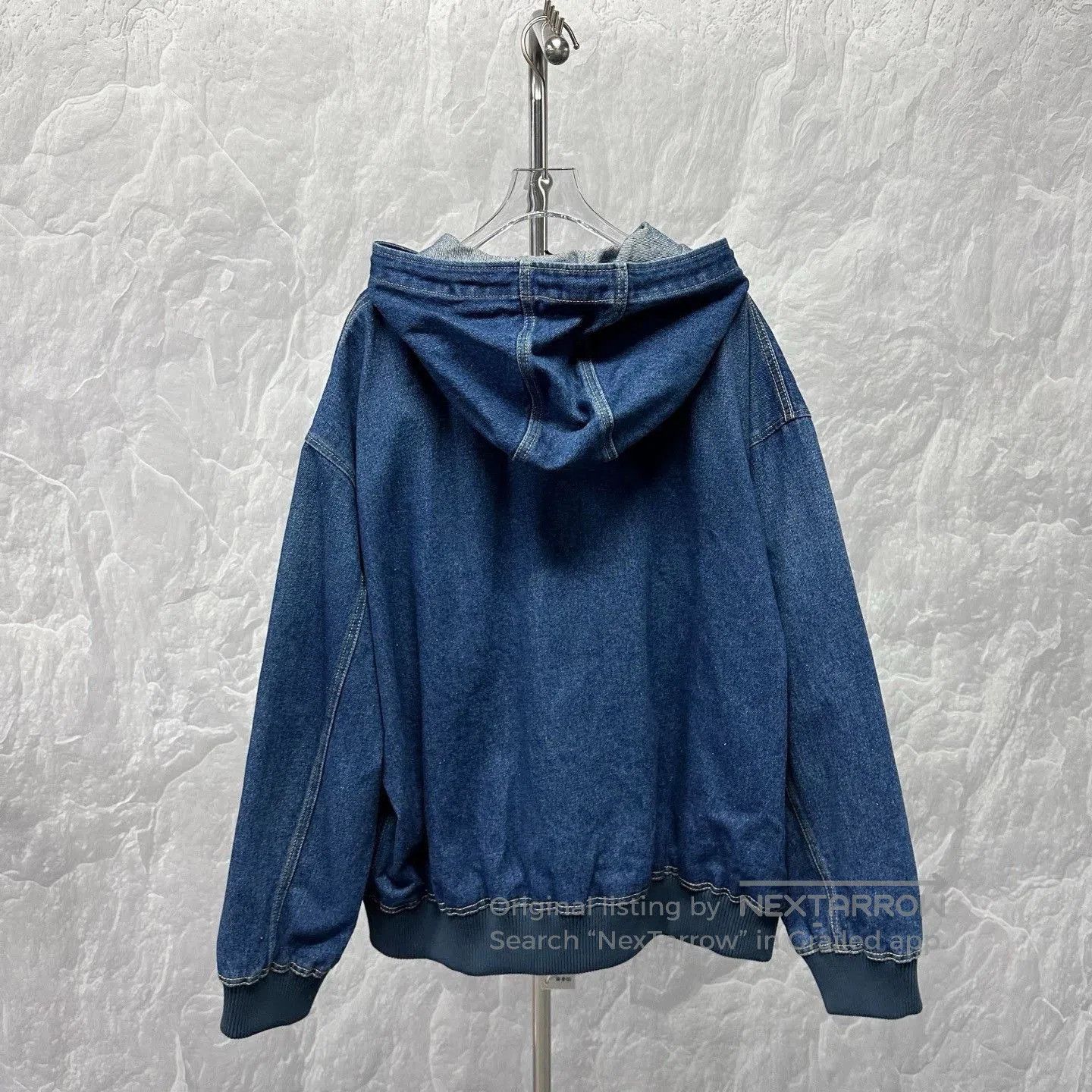 Dior Dior Letter Embroidery Hooded Denim Jacket. Size US L / EU 52-54 / 3 - 4 Thumbnail