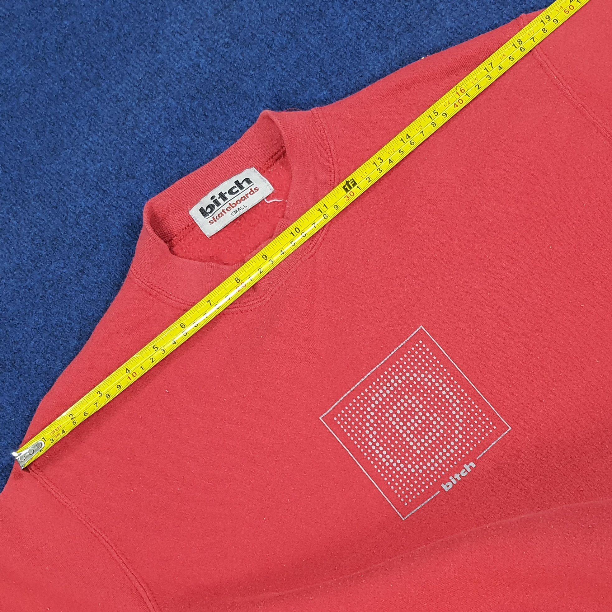 Vintage Vintage BITCH Skateboards Streetwear Sweatshirt Size US XS / EU 42 / 0 - 6 Thumbnail
