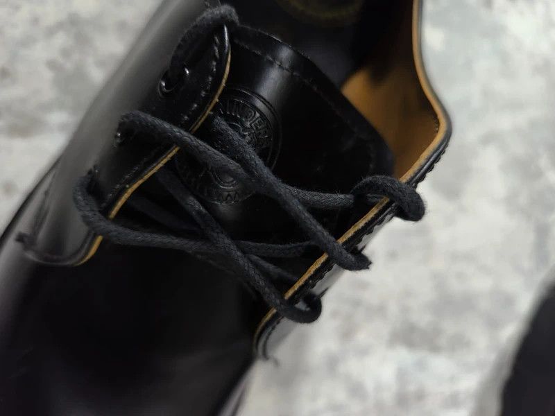 Leather Chunky Steel Cap Punk Leather Shoes Made in England 90s Size US 11 / EU 44 - 14 Thumbnail