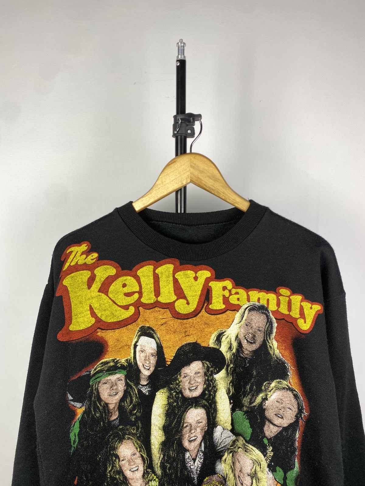Band Tees × Vintage Vintage 90s the Kelly family big graphic vintage sweatshirt Size US M / EU 48-50 / 2 - 4 Thumbnail