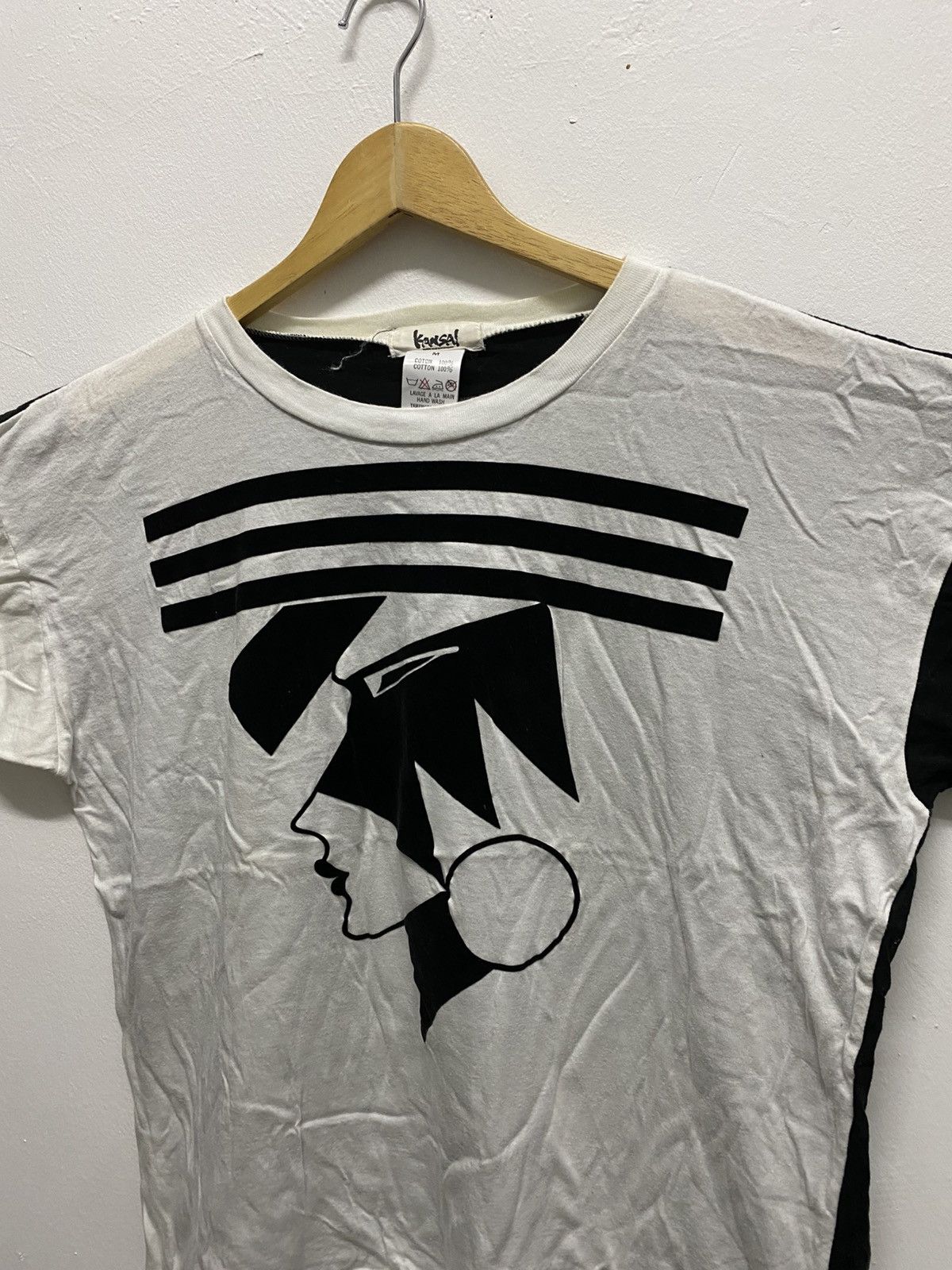 Kansai Yamamoto Vintage Kansai Yamamoto Eagle Girl Designer Shirt Size US M / EU 48-50 / 2 - 4 Thumbnail