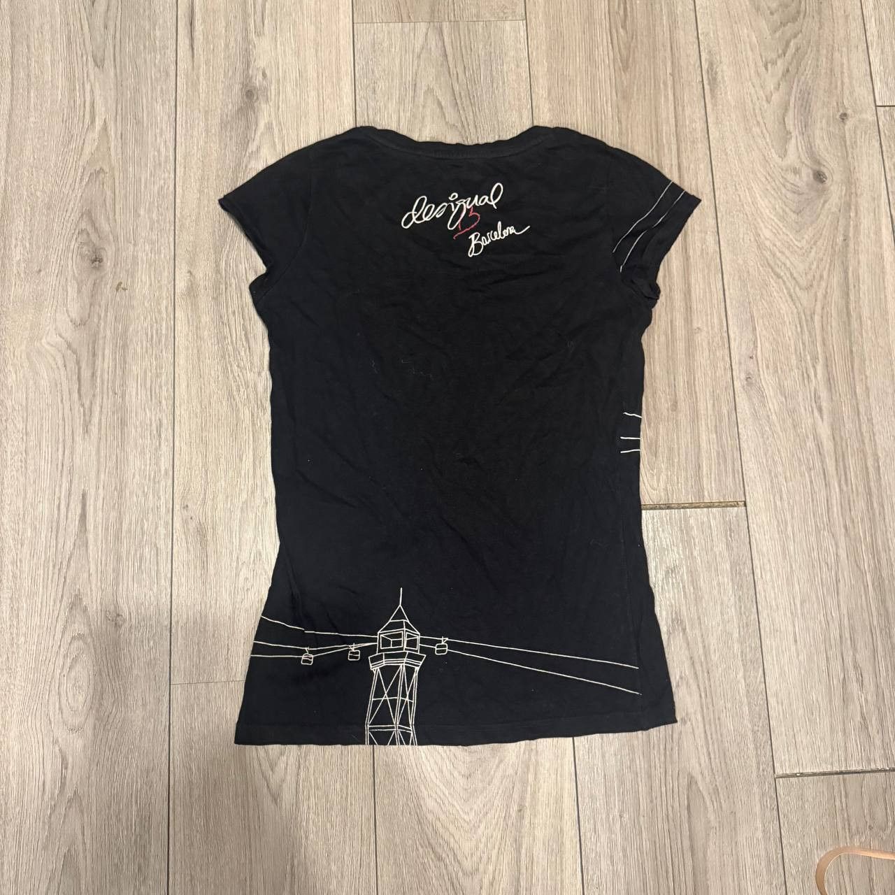 Desigual desigual t shirt for women size L short sleeve Size L / US 10 / IT 46 - 4 Thumbnail