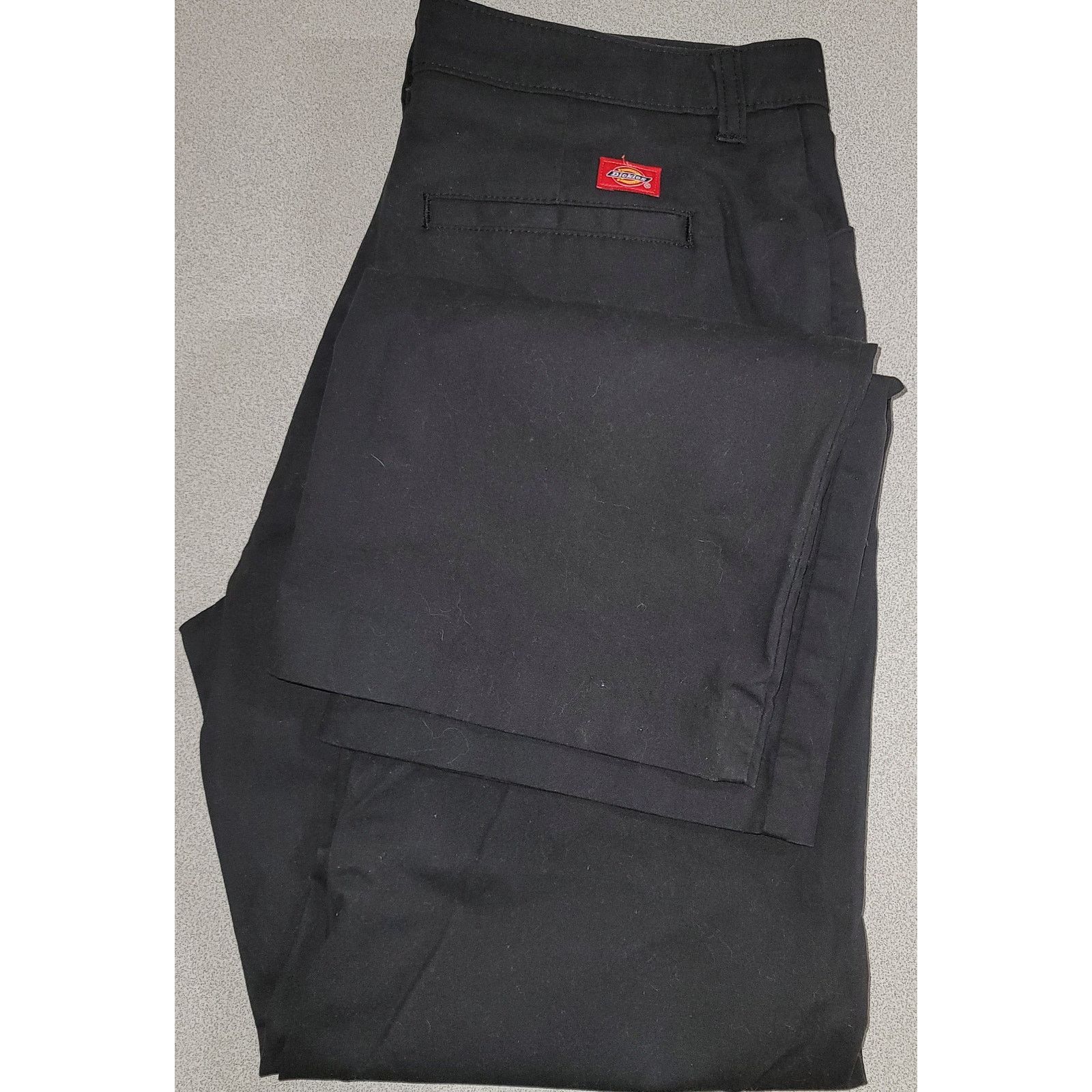 Dickies Dickies Black Curvy Crafted Women Pants 12R Flat Front NWOT Size 34" / US 12 / IT 48 - 7 Thumbnail