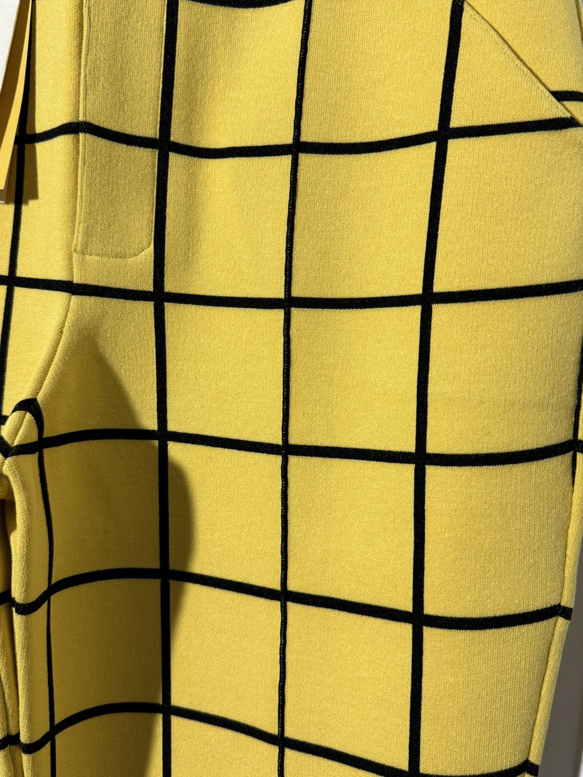 Marni Marni Yellow Grid Pants NWT Size 58 (42 US) FW Runway Size US 42 / EU 58 - 6 Thumbnail