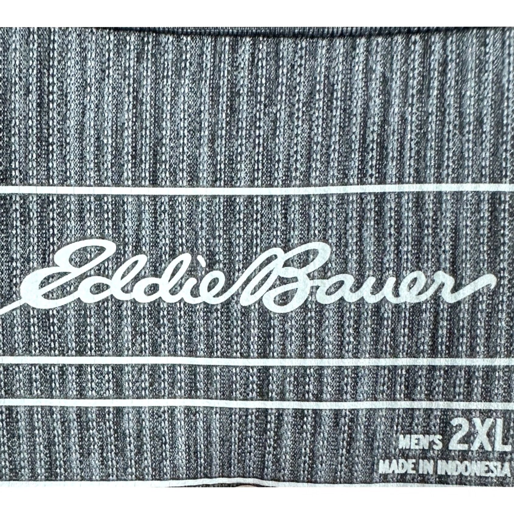Eddie Bauer Eddie Bauer Polo Shirt Mens 2XL Gray Short Sleeve Golf Breathable Casual Activewear Pencil Pocket EUC Size US XXL / EU 58 / 5 - 4 Thumbnail