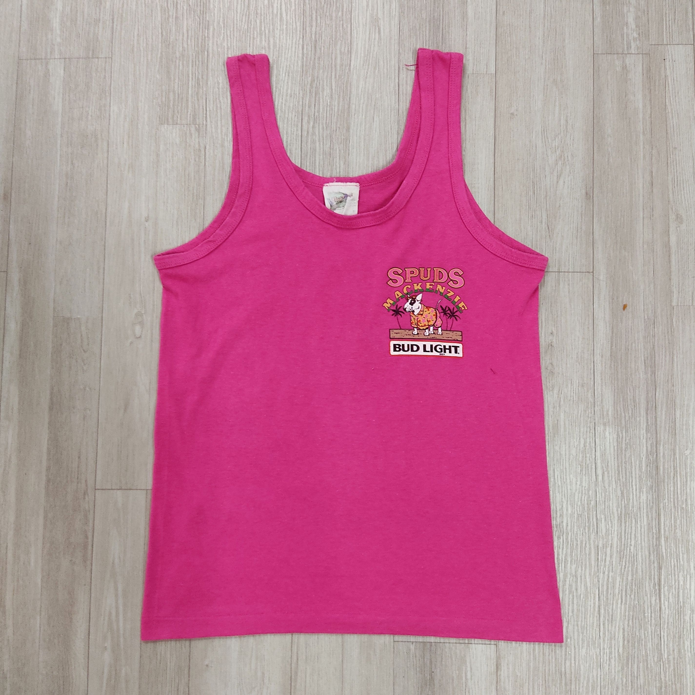 Vintage Spuds MacKenzie Bud Light Party Animals Back hit Sleeveless Size US M / EU 48-50 / 2 - 6 Thumbnail