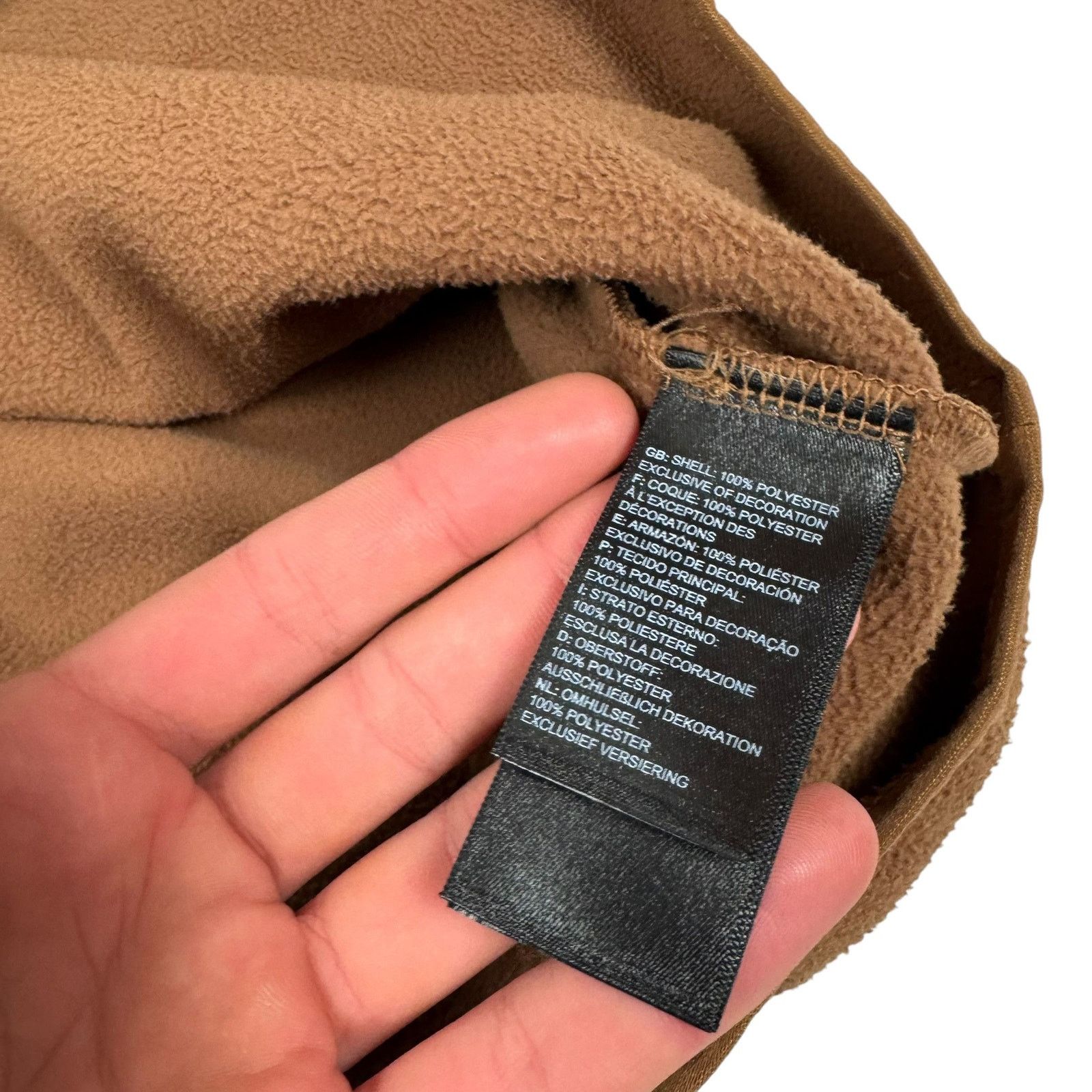 The North Face The North Face Men's Brown Quarter-Zip Fleece Jacket Large Size US L / EU 52-54 / 3 - 11 Thumbnail
