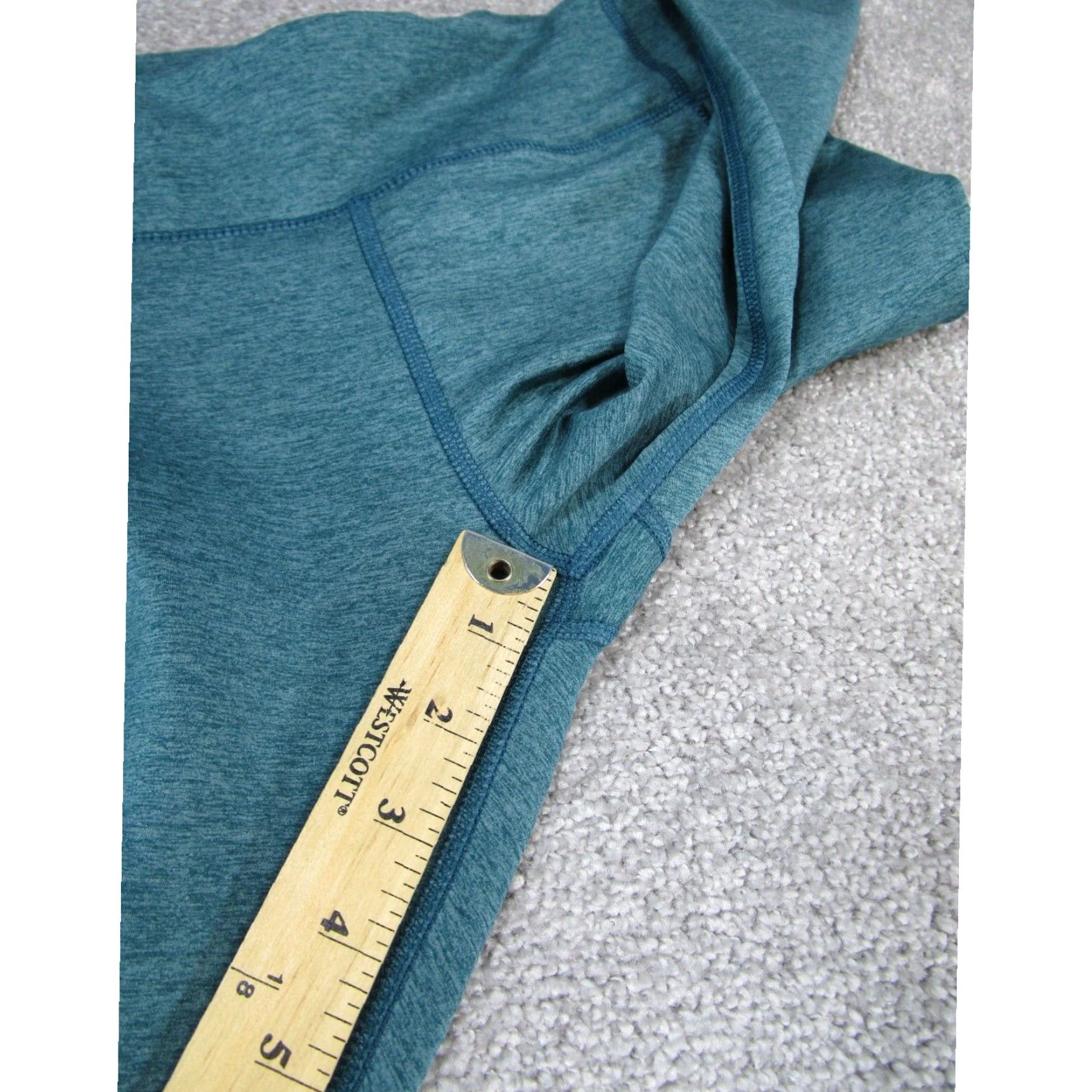 Nike Nike Dri Fit Leggings Womens Large Extra Large XL Blue Crop Size 36" / US 14 / IT 50 - 5 Thumbnail