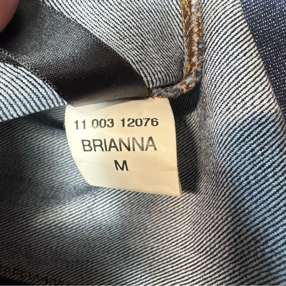 AQUA New Aqua Brianna Denim Blue Jacket Size M Size M / US 6-8 / IT 42-44 - 9 Thumbnail