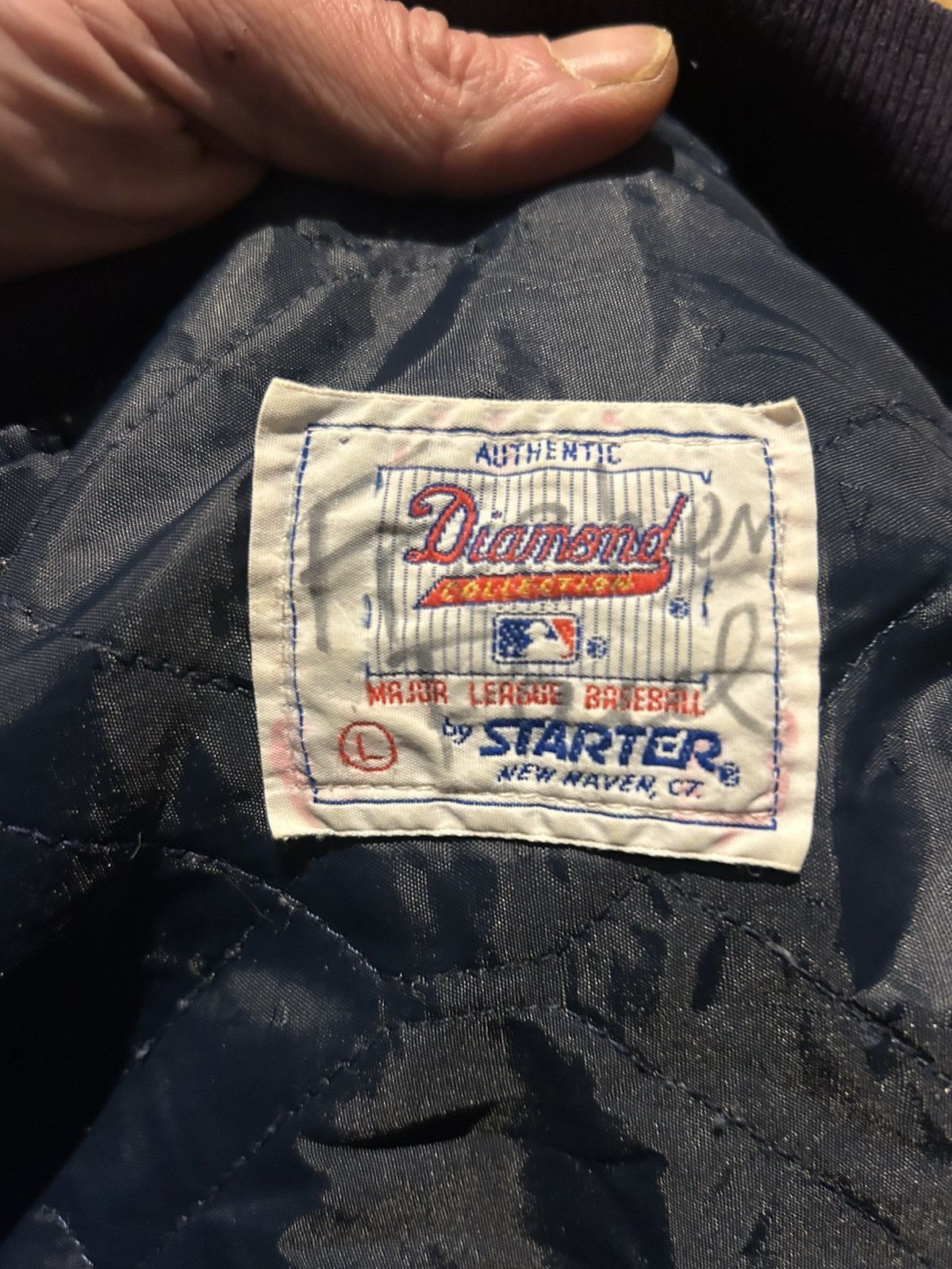 Starter Vintage Detroit Tigers Satin Bomber Jacket 90s MLB Diamond Size US L / EU 52-54 / 3 - 10 Thumbnail