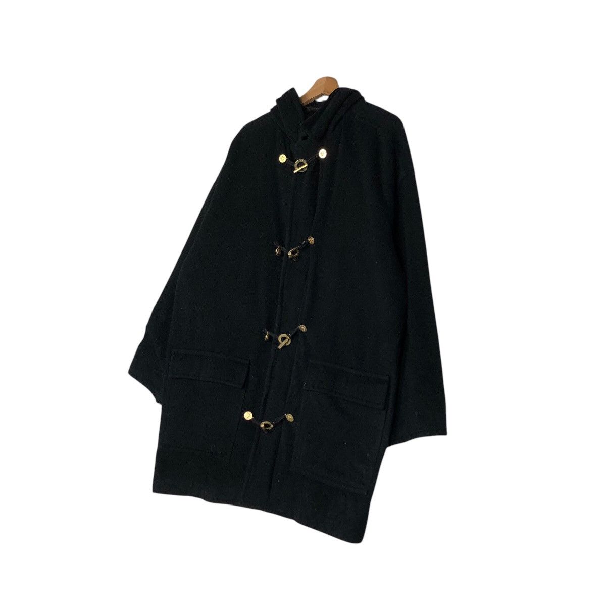 Versace Jeans Couture Vintage Heavy Wool Jacket Black Versace Jeans Couture Italy Size US M / EU 48-50 / 2 - 3 Thumbnail