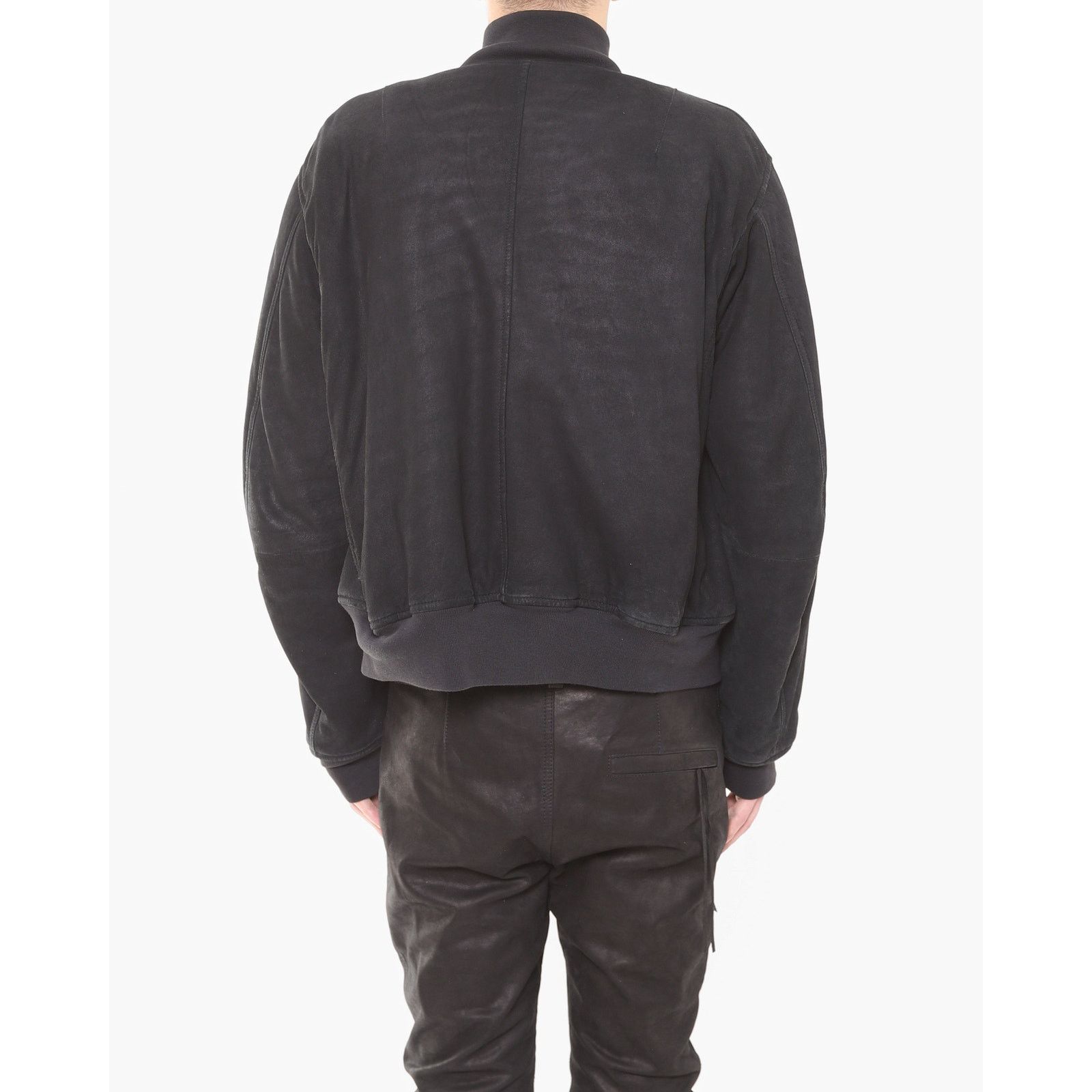 Haider Ackermann SS14 Reversible Bomber Jacket in Dark Grey Suede Size US S / EU 44-46 / 1 - 9 Thumbnail