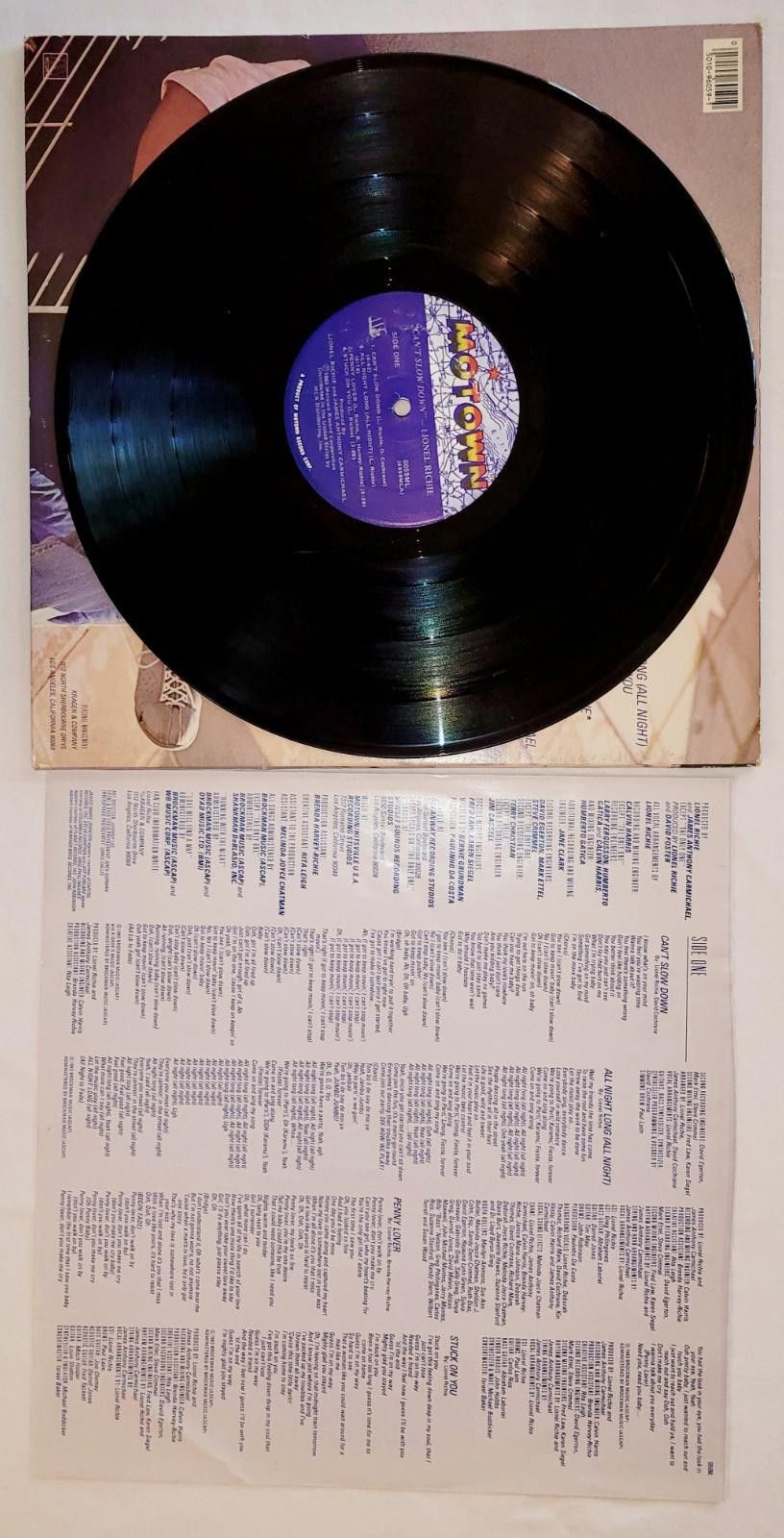 Designer LIONEL RICHIE: Can’t Slow Down 1983 Motown 6059 Vinyl LP Size ONE SIZE - 4 Thumbnail