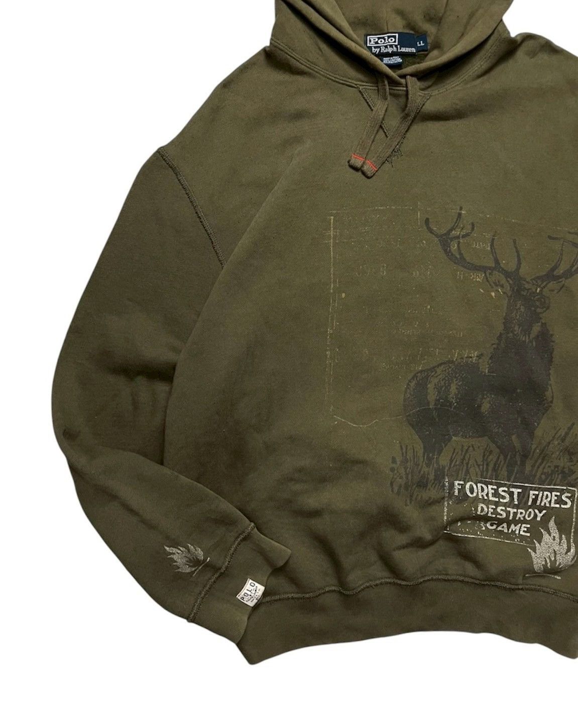 Polo Ralph Lauren POLO RALPH LAUREN FOREST FIRE GREEN HOODIE Size US L / EU 52-54 / 3 - 3 Thumbnail