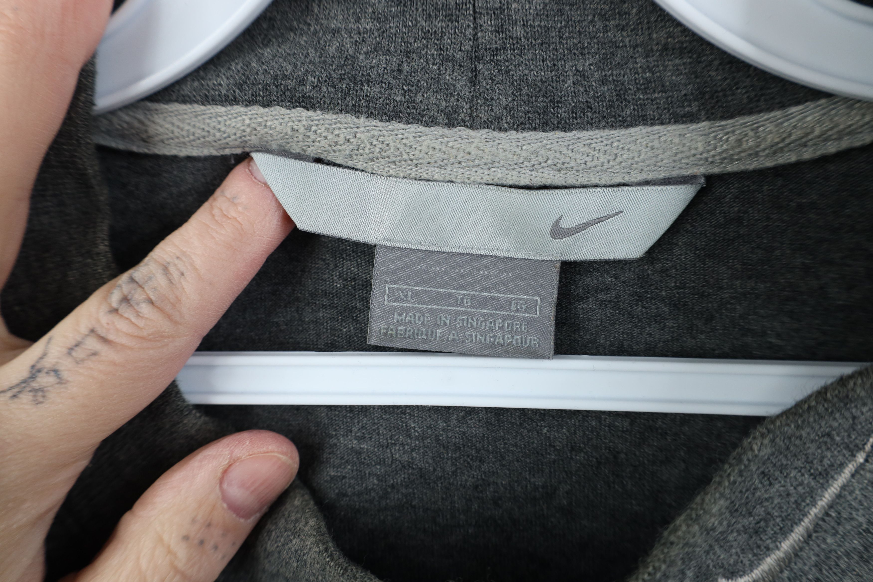 Nike Vintage Y2K Nike Mini Swoosh Mock Neck Long Sleeve T-Shirt Size US XL / EU 56 / 4 - 5 Thumbnail