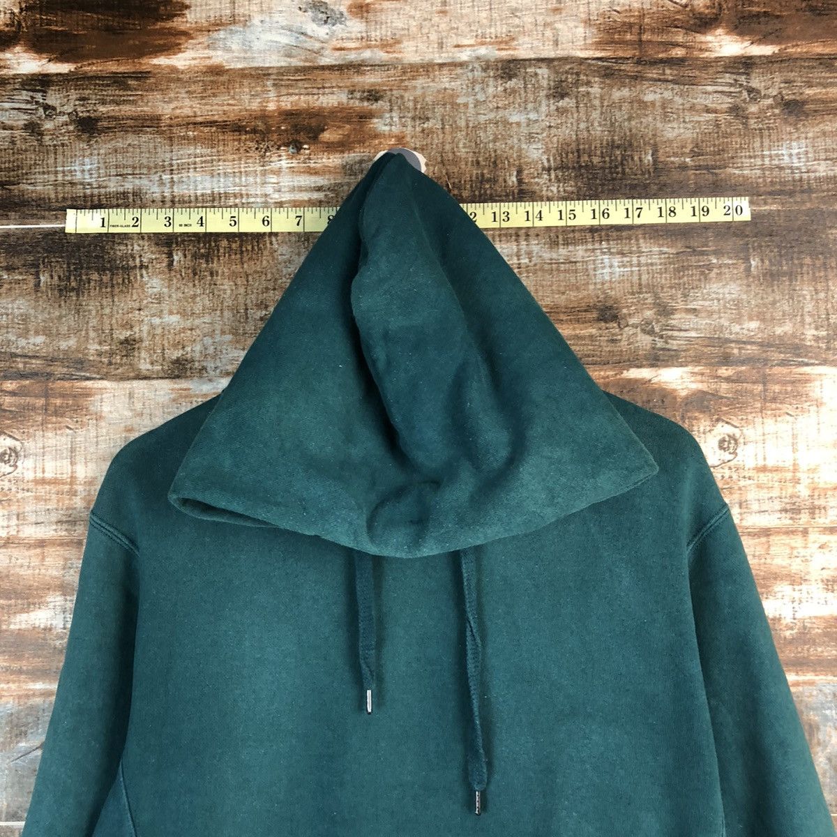 Japanese Brand Uniqlo japan vintage plain Green Hoodie sweatshirt #A2308 Size US S / EU 44-46 / 1 - 4 Thumbnail