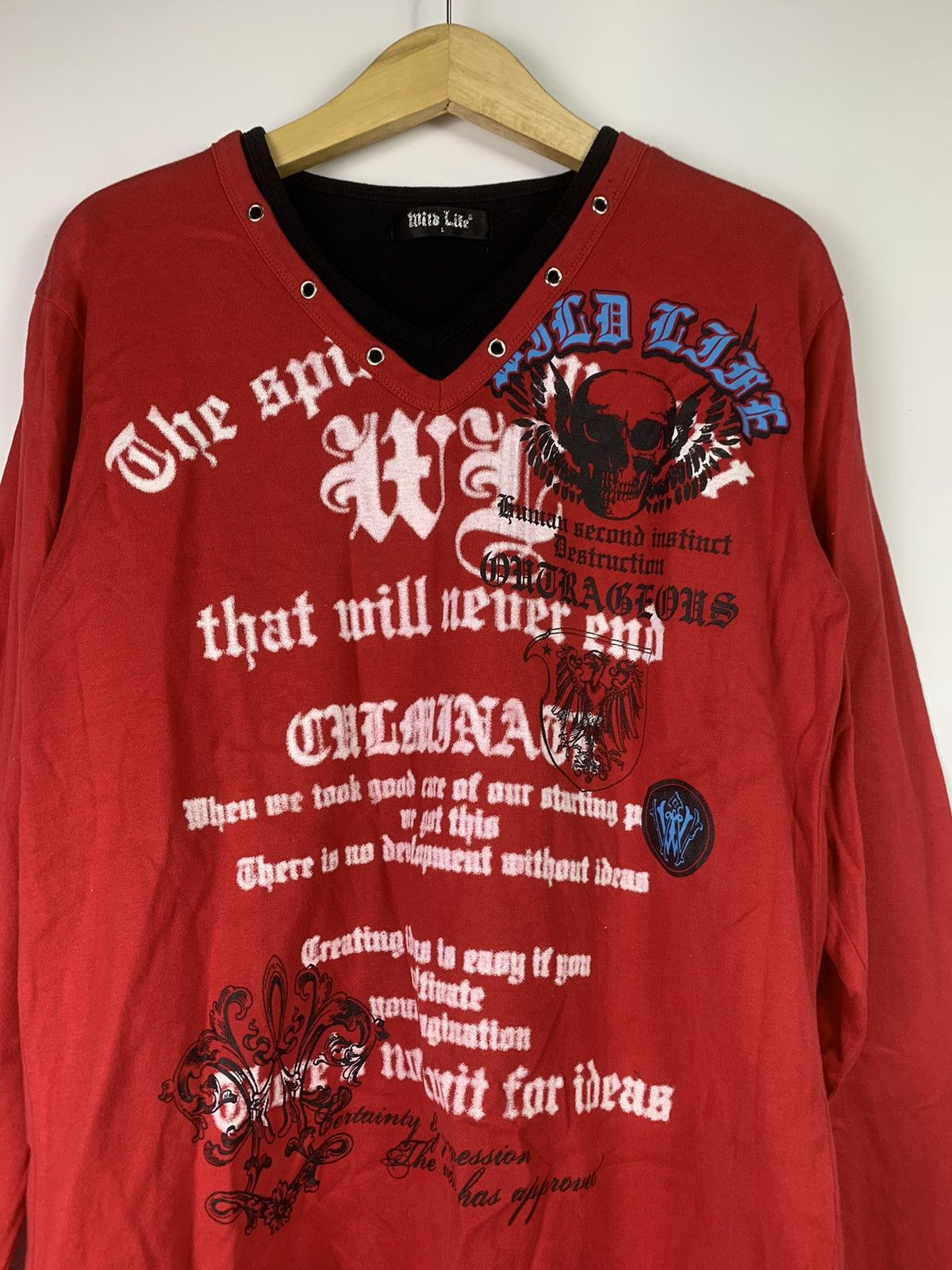 Hysteric Glamour × If Six Was Nine × Japanese Brand Wild life skulls punk japanese brand Size US L / EU 52-54 / 3 - 3 Thumbnail