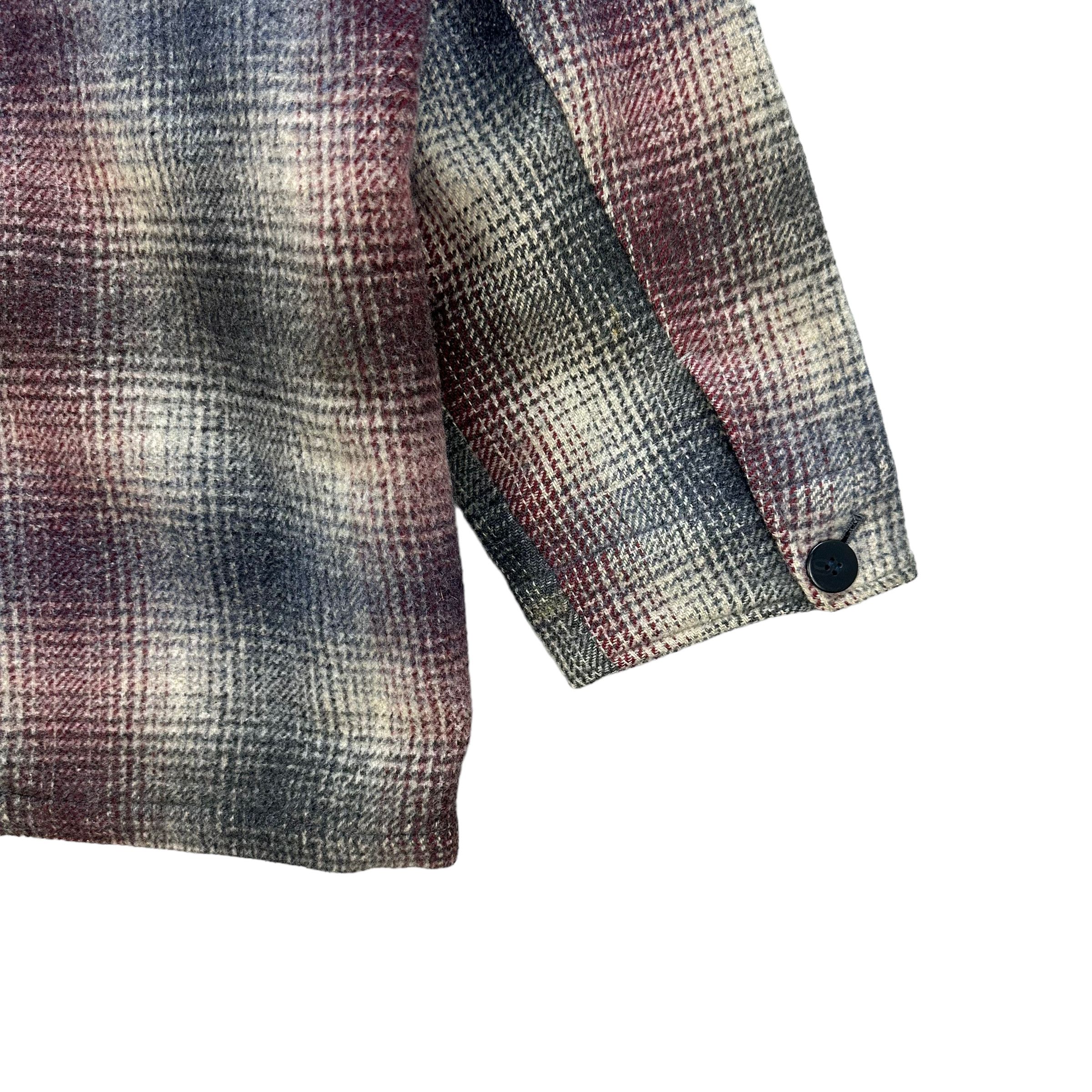Vintage 90s MIKE BIRNIES HOMME IMAGE TARTAN FLANNEL JACKET #7877-187 Size US M / EU 48-50 / 2 - 13 Thumbnail