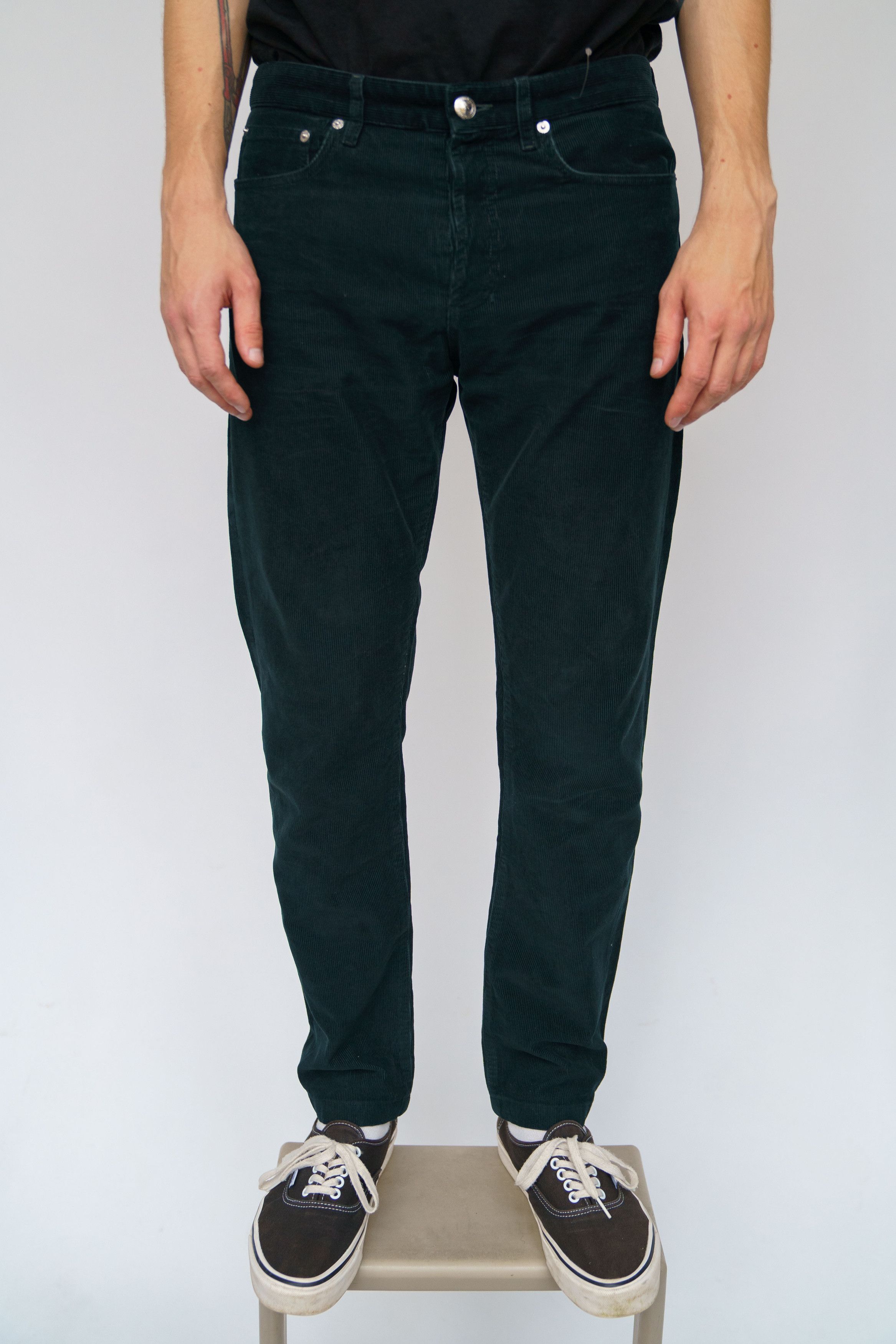 A.P.C. APC PETITE NEW STANDARD Corduroy Pants Size US 32 / EU 48 - 1 Thumbnail