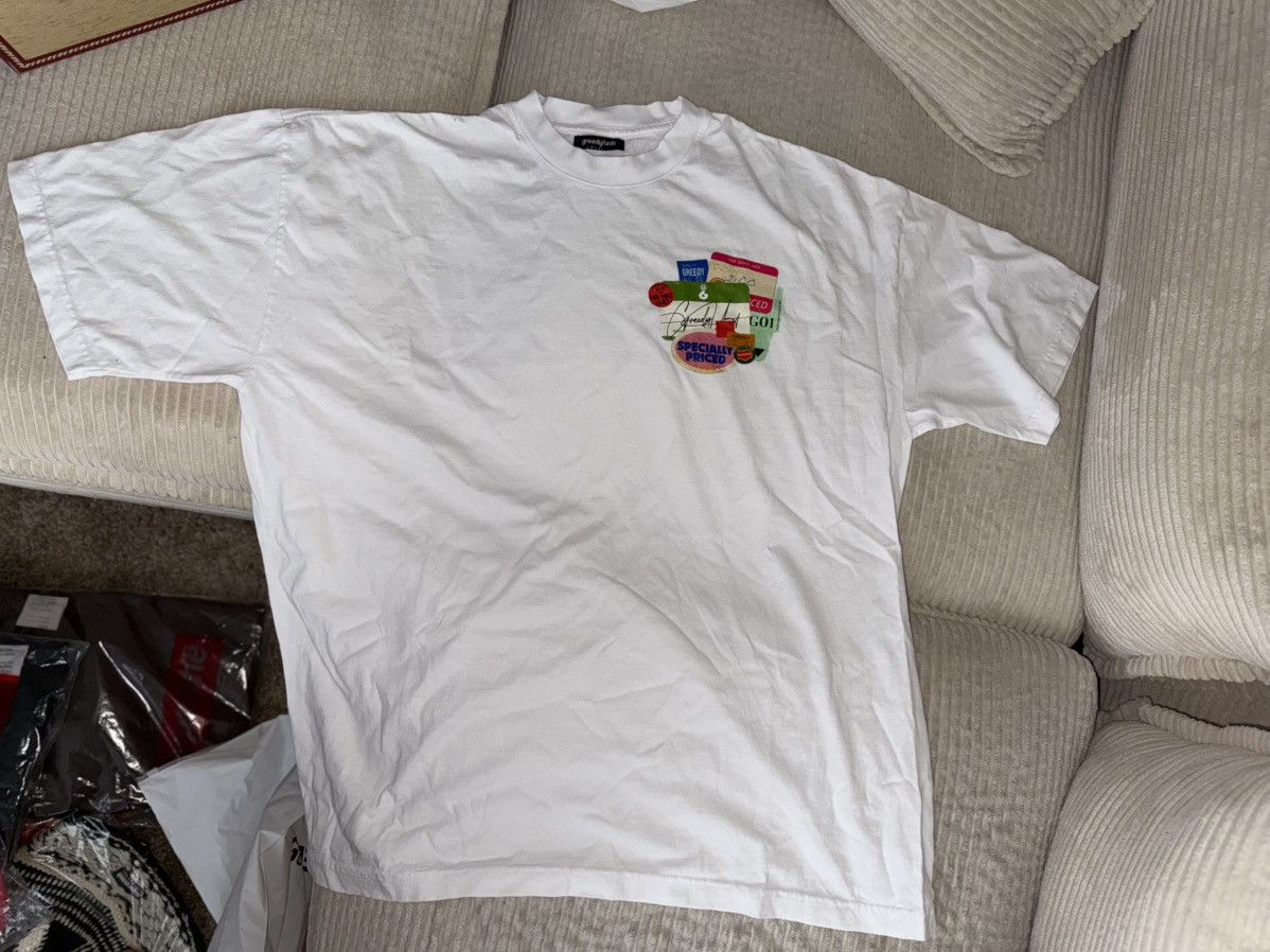 Greedy Unit Greedy Unit Price Tag Tshirt Size US XXL / EU 58 / 5 - 2 Thumbnail
