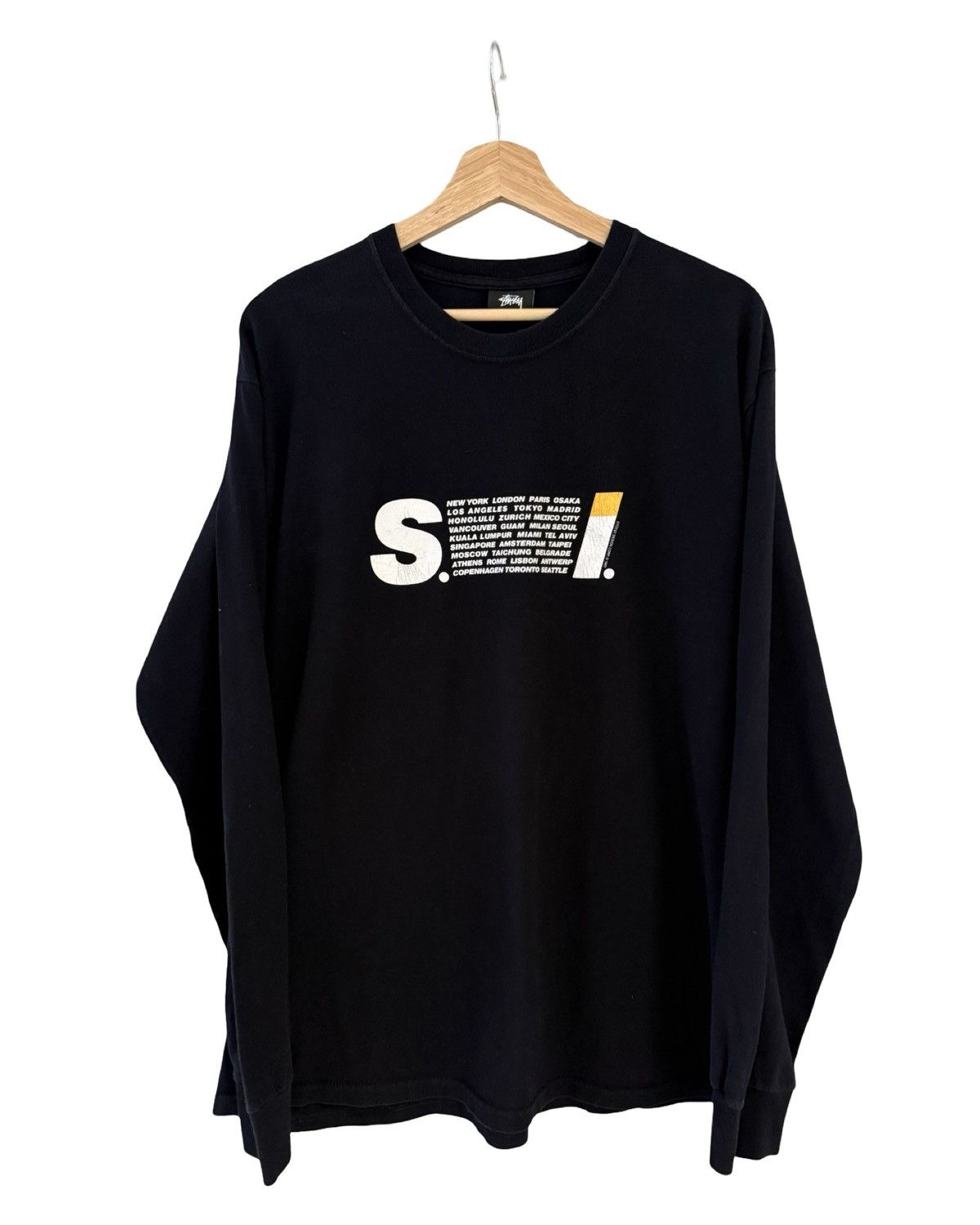 Stussy Rare Stussy Issey Miyake Rip Long Sleeve Tee Size US L / EU 52-54 / 3 - 1 Thumbnail