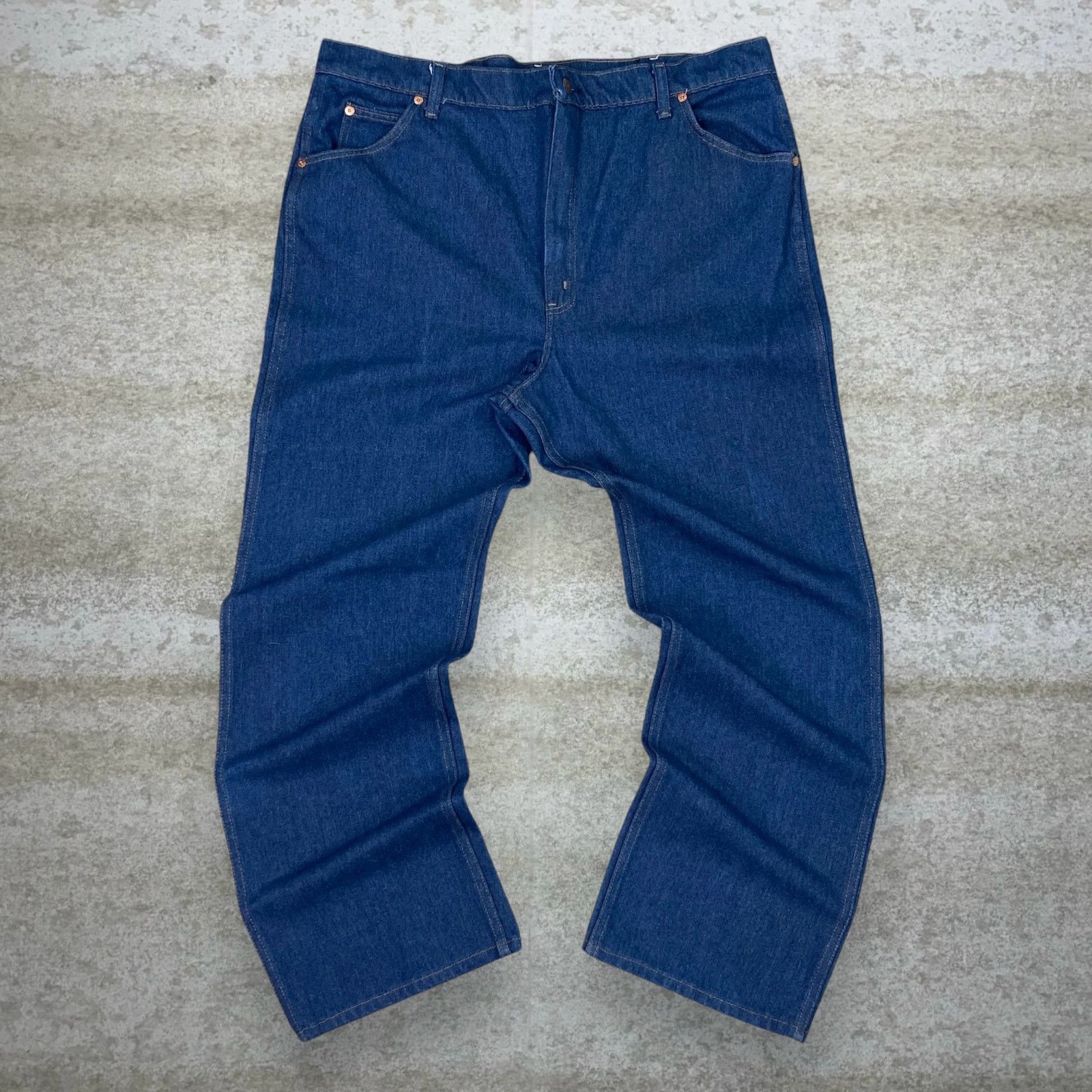 Vintage Vintage 90s Roebucks Jeans 42x32 Relaxed Fit Dark Wash Denim Size US 42 / EU 58 - 2 Thumbnail