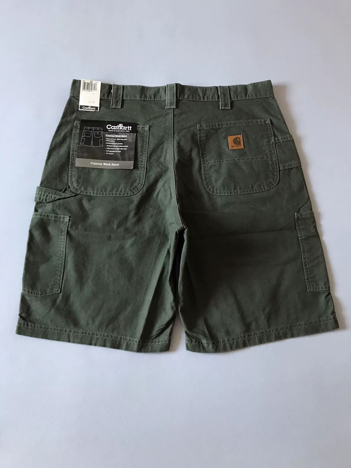 Carhartt Carhartt B147 W36 Canvas Work Shorts Size US 36 / EU 52 - 1 Thumbnail