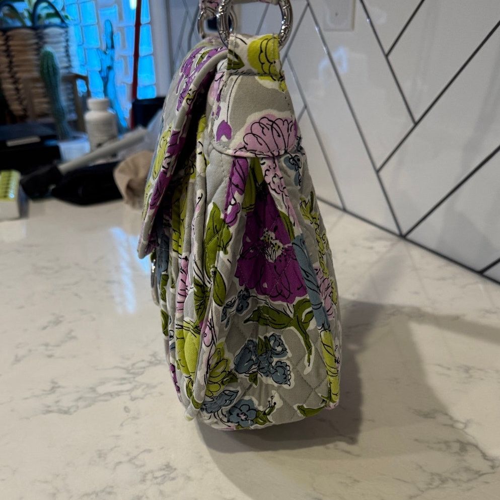 Vera Bradley Vera Bradley water color Floral Pattern Crossbody Purse Size ONE SIZE - 7 Thumbnail