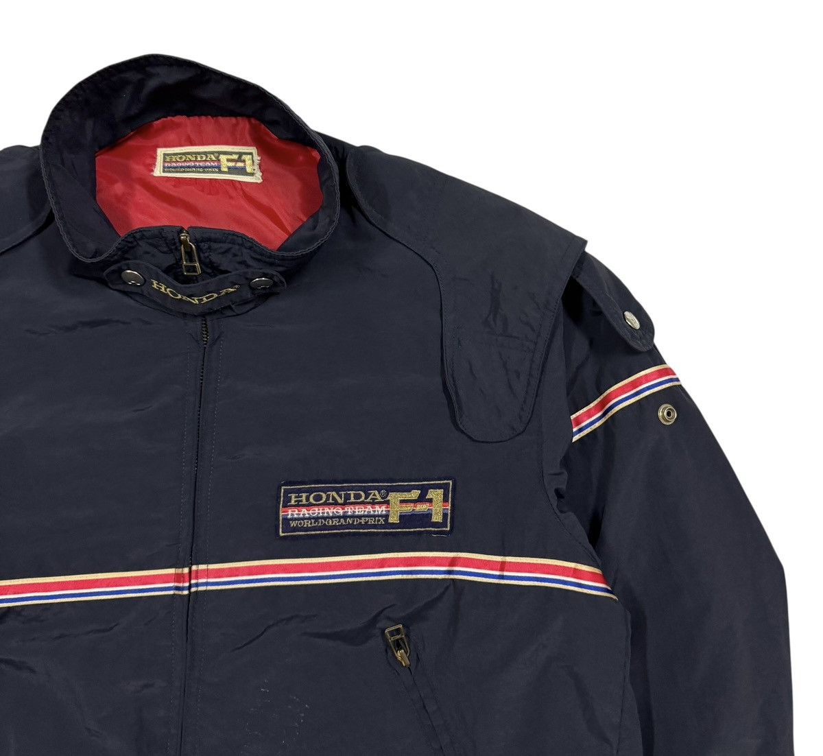 Honda Vtg🔥Honda F1 World Grand Prix Racing Team Jacket Size US L / EU 52-54 / 3 - 8 Thumbnail