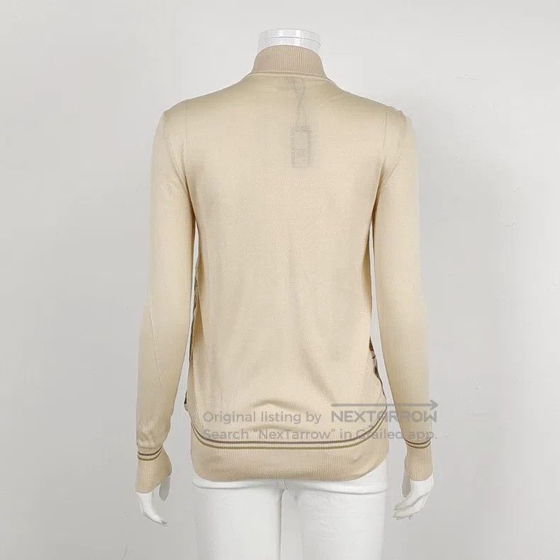 Hermes Hermes Silk Animal Pattern Zippered Jacket Size XS / US 0-2 / IT 36-38 - 2 Thumbnail