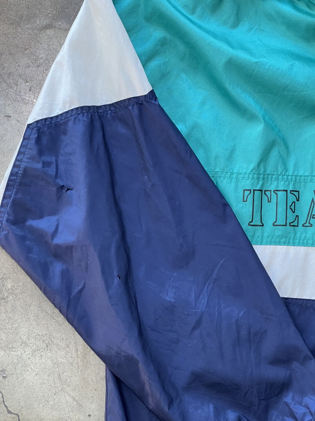 Adidas × Vintage Vintage Team Adidas Zip Up Windbreaker Sz. XL Size US XL / EU 56 / 4 - 7 Thumbnail