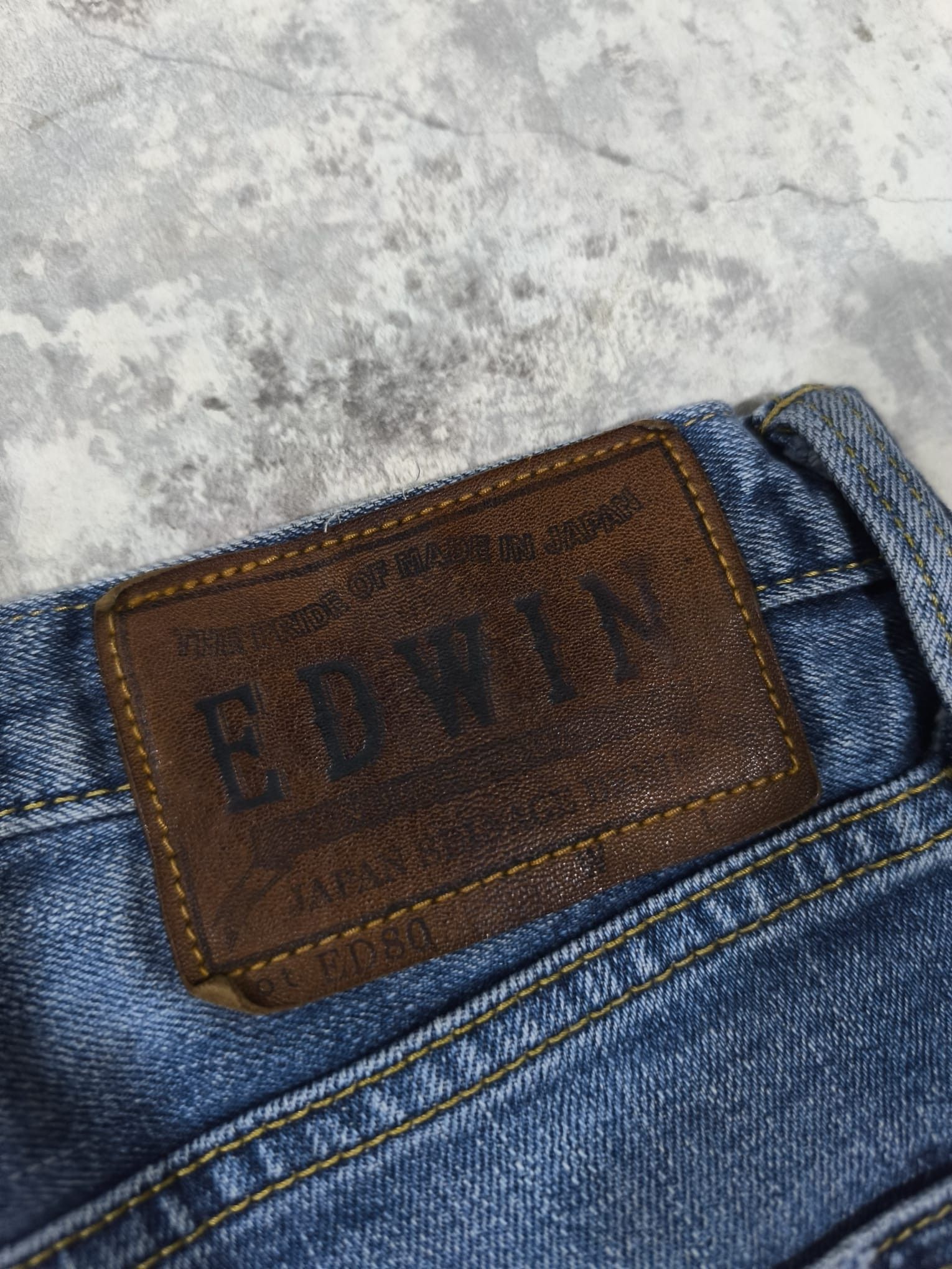Edwin edwin selvedge japan jeans kapital style stitched repaired Size US 34 / EU 50 - 7 Thumbnail