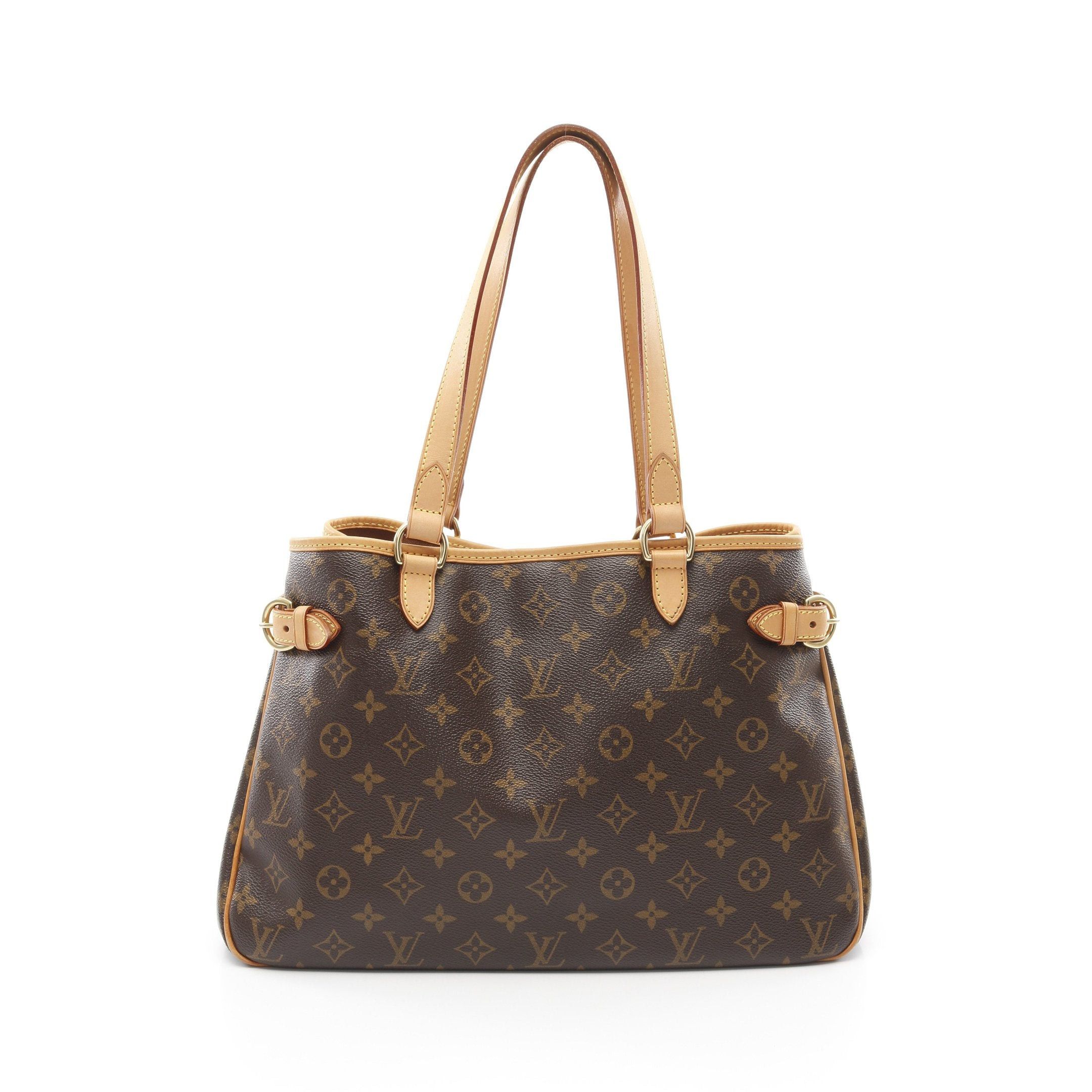 Louis Vuitton Louis Vuitton Batignolles Horizontal Monogram Shoulder Bag Leather Brown Size ONE SIZE - 1 Thumbnail