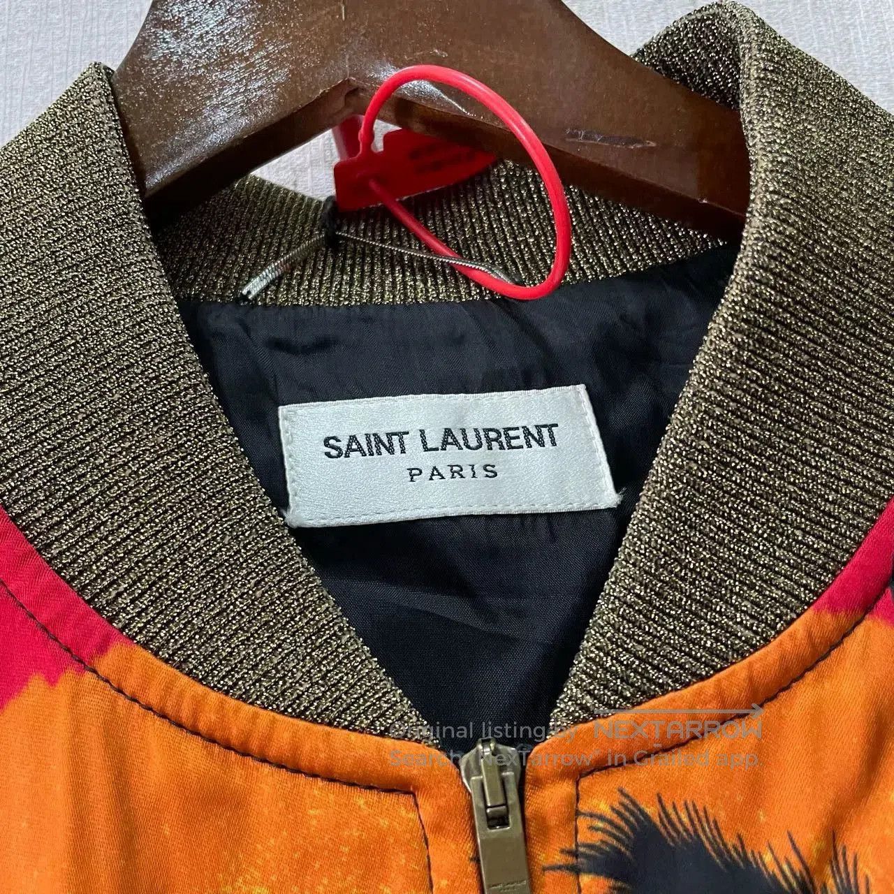 Saint Laurent Paris Saint Laurent Palm Tree Baseball Jacket. Size US M / EU 48-50 / 2 - 3 Thumbnail