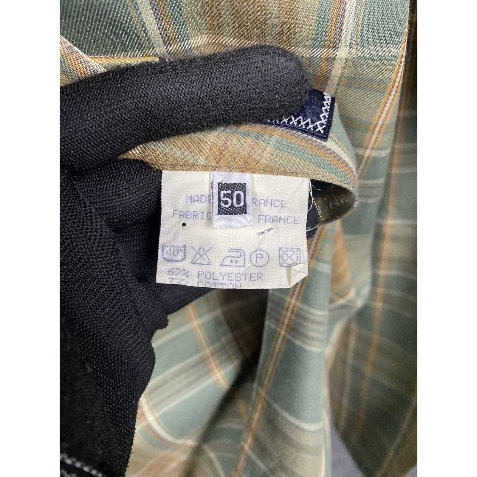 Burberry Burberry Vintage Old Money Women's Green Checked Blazer Jack Size L / US 10 / IT 46 - 10 Thumbnail