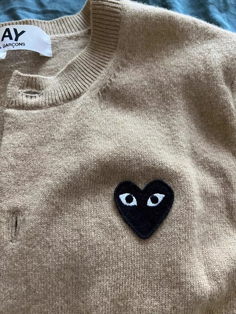 Comme des Garcons Comme Des Garcons Yellow Cardigan Round Neck Size L / US 10 / IT 46 - 3 Thumbnail