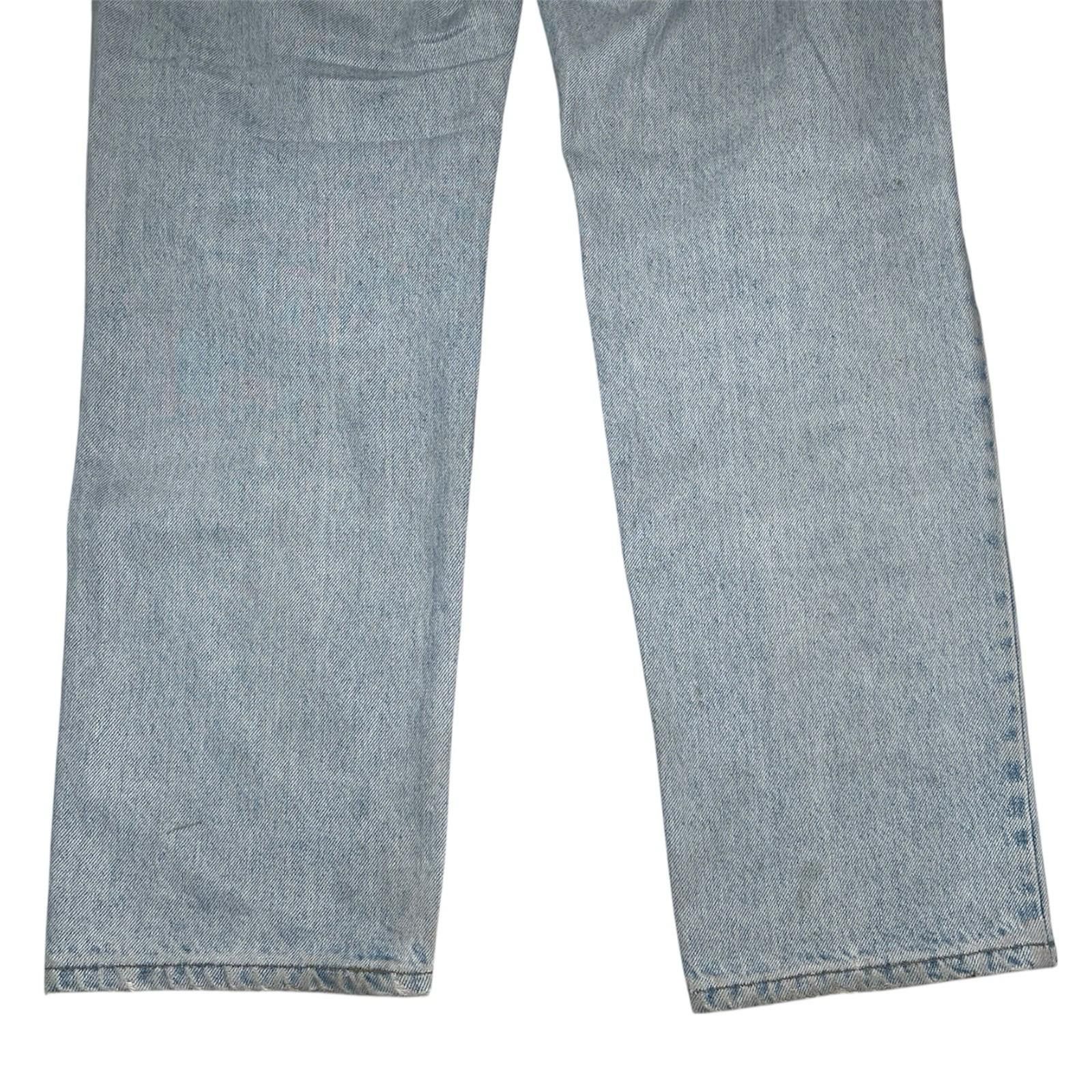 Levi's 1980’s Levi’s Orange Tab Light Wash Jeans Zipper Fly USA Size US 34 / EU 50 - 4 Thumbnail