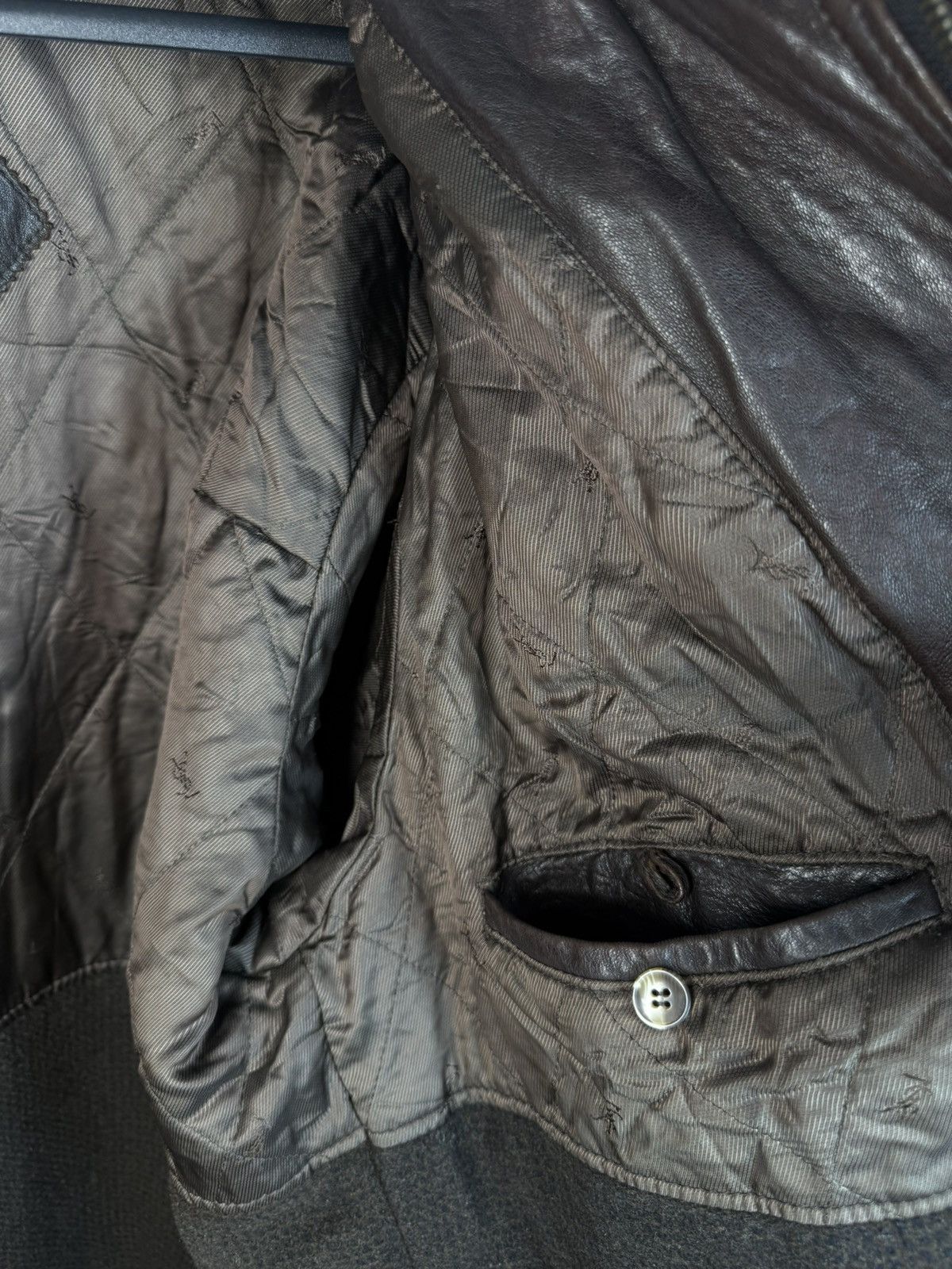 Yves Saint Laurent 90s Napa Leather YSL Jacket Soft Brown Warm Coat Long Size US L / EU 52-54 / 3 - 11 Thumbnail
