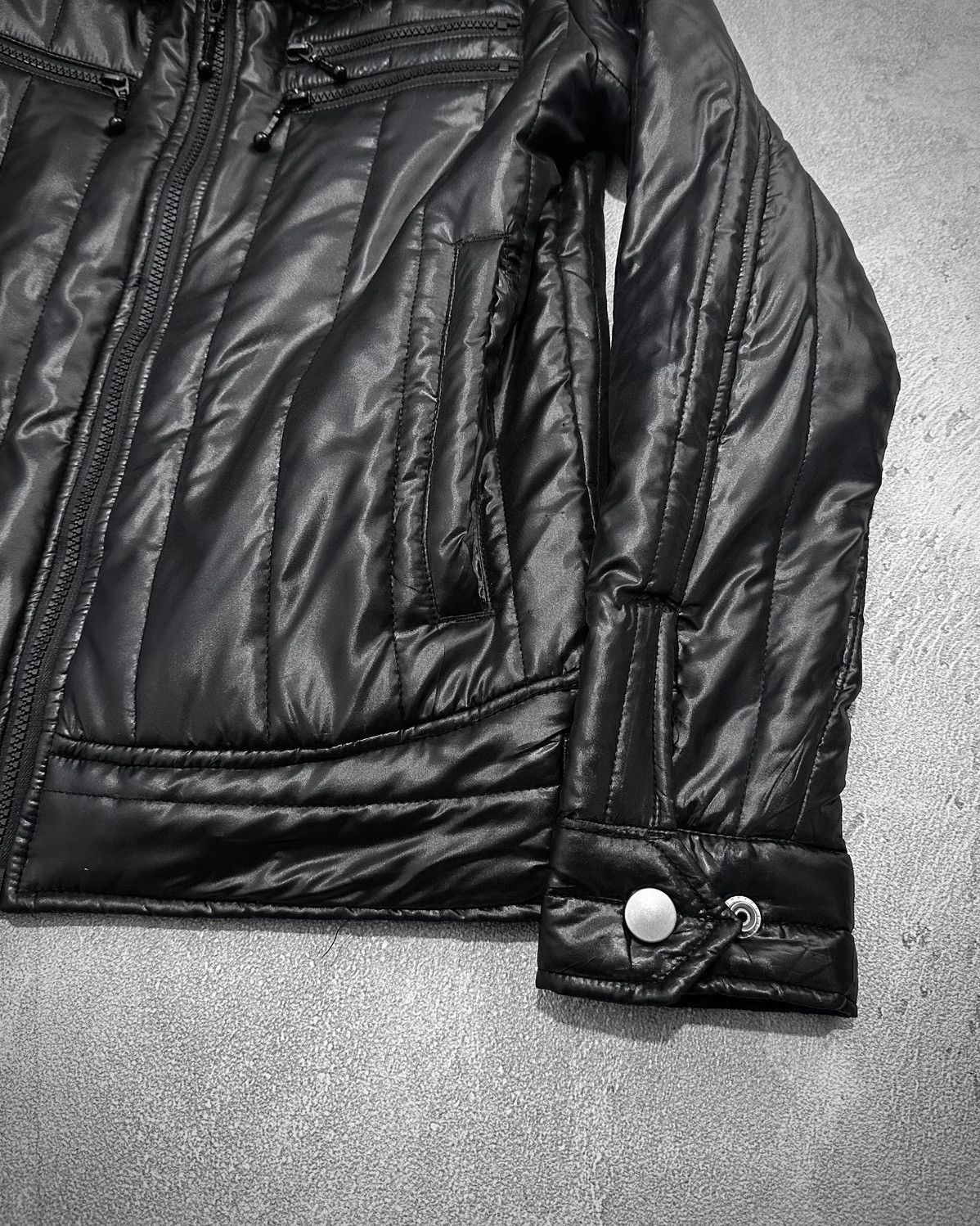 Japanese Brand Fur Neck Rider Jacket Vkei Style Lgb Kmrii