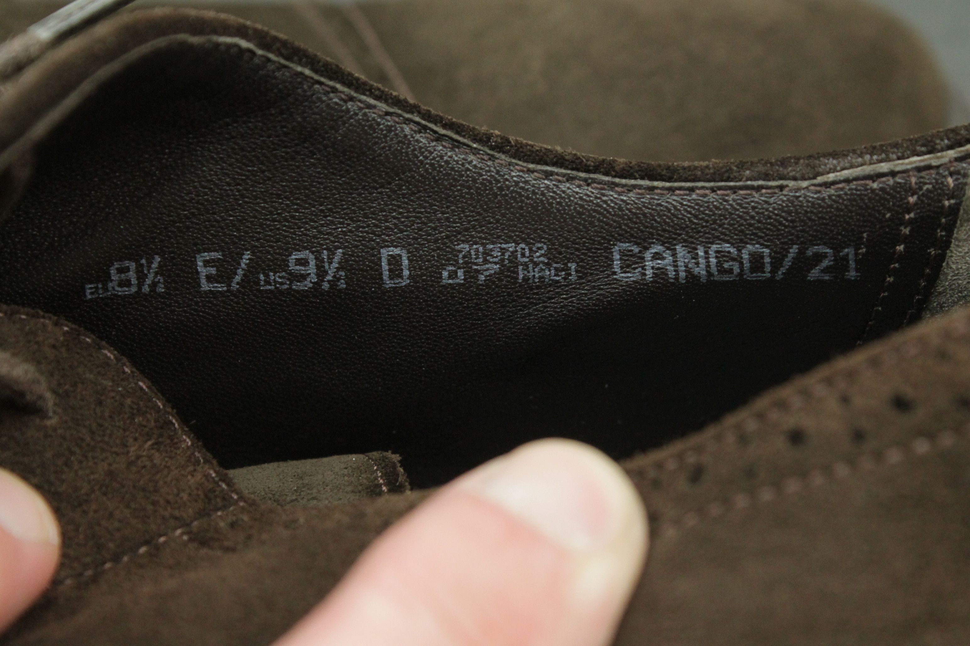 Bally Bally Switzerland Brown Suede Dress Shoes Derby Oxford Size US 9.5 / EU 42-43 - 8 Thumbnail