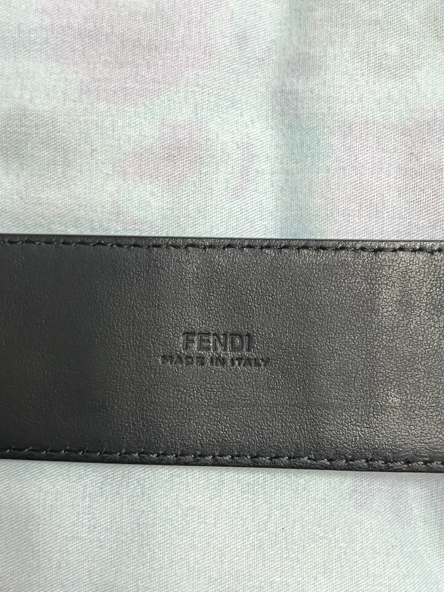 Fendi Fendi logo belt black 100 Size ONE SIZE - 5 Thumbnail
