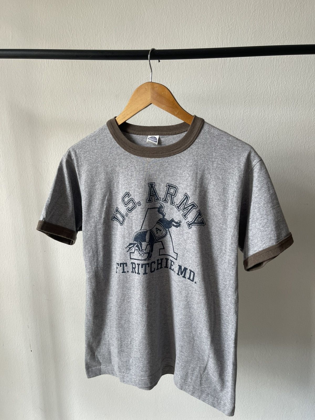The Real McCoy's Mchill Mccoy US Army Tee Size US M / EU 48-50 / 2 - 2 Thumbnail
