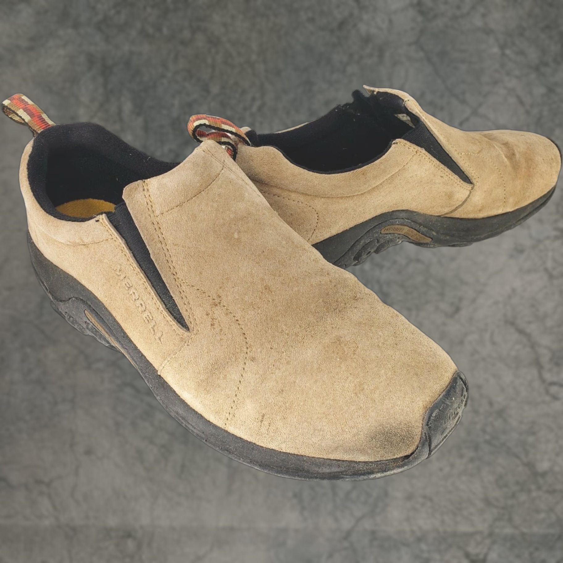 Merrell Merrell Mens Comfort Jungle Moc Taupe Slip-On Shoes Ortholite Size 12 J60801 Mens Shoes Slipper Casual Slip-On Size US 11 / EU 44 - 1 Thumbnail