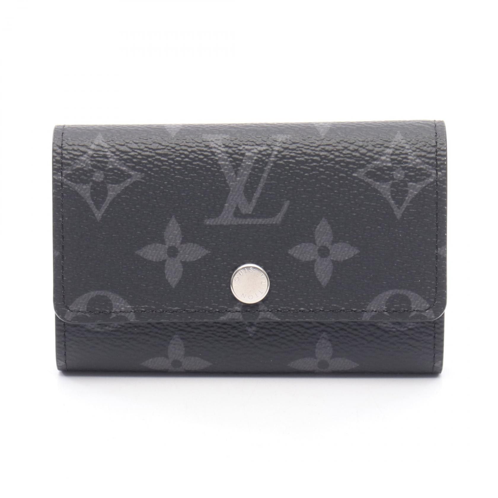 Louis Vuitton Louis Vuitton Louis Vuitton Multicles 6 Monogram Eclipse Key Case Textile Key case M82603 DUTY FREE for USA Size ONE SIZE - 1 Thumbnail