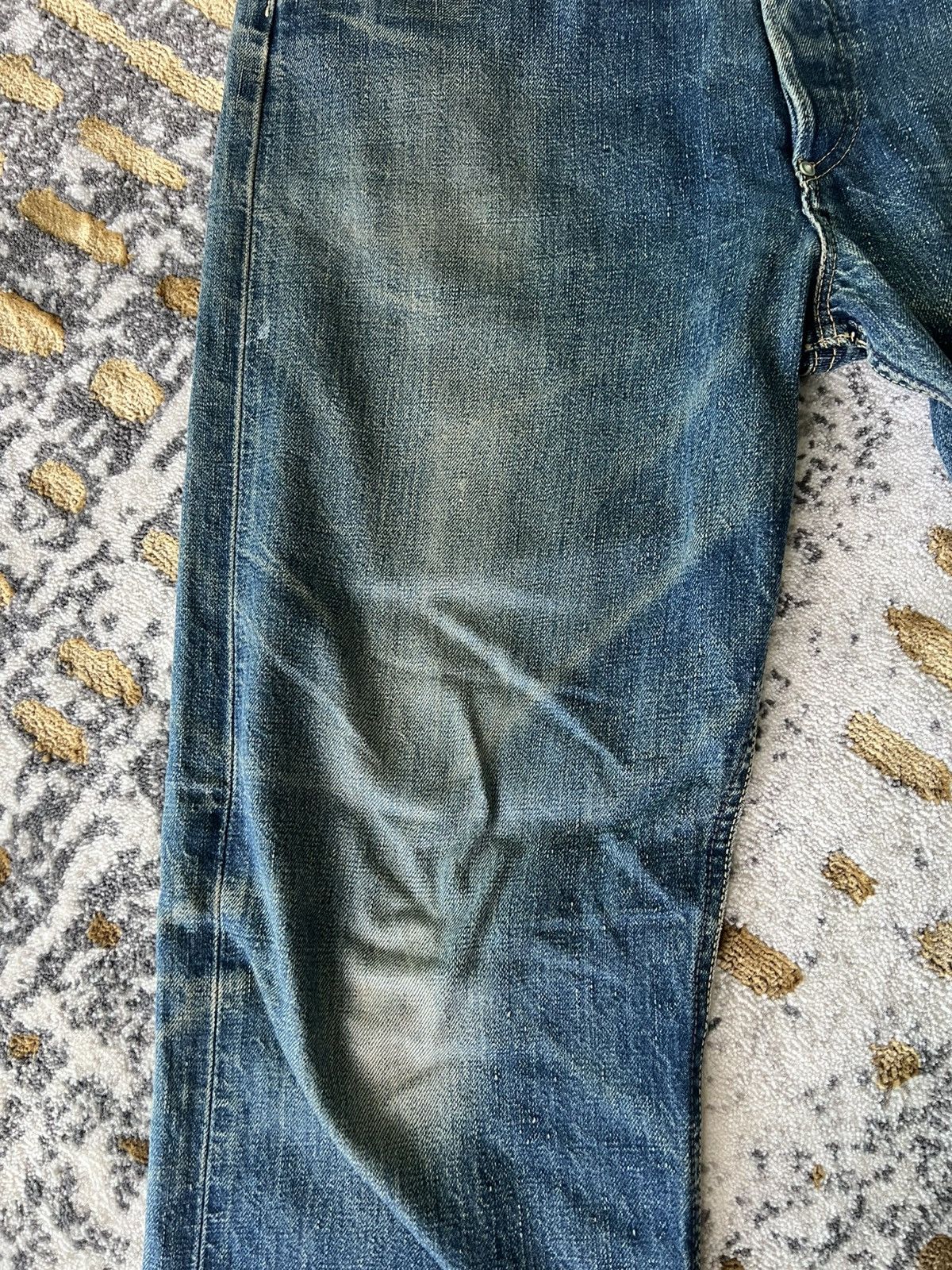 Lee × Vintage Lee 2101 reproduction model World War II model denim Size 35" - 3 Thumbnail