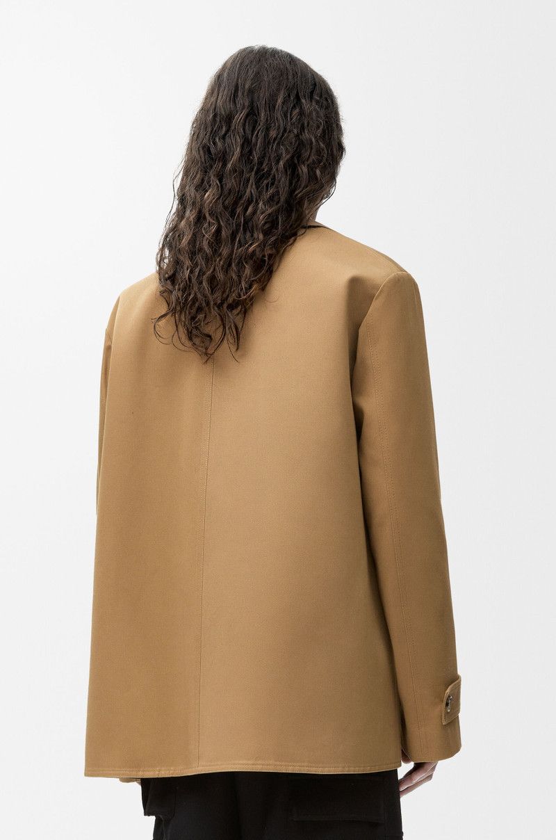 Loewe o1w1db10426 Coats in Beige Size US XL / EU 56 / 4 - 4 Thumbnail